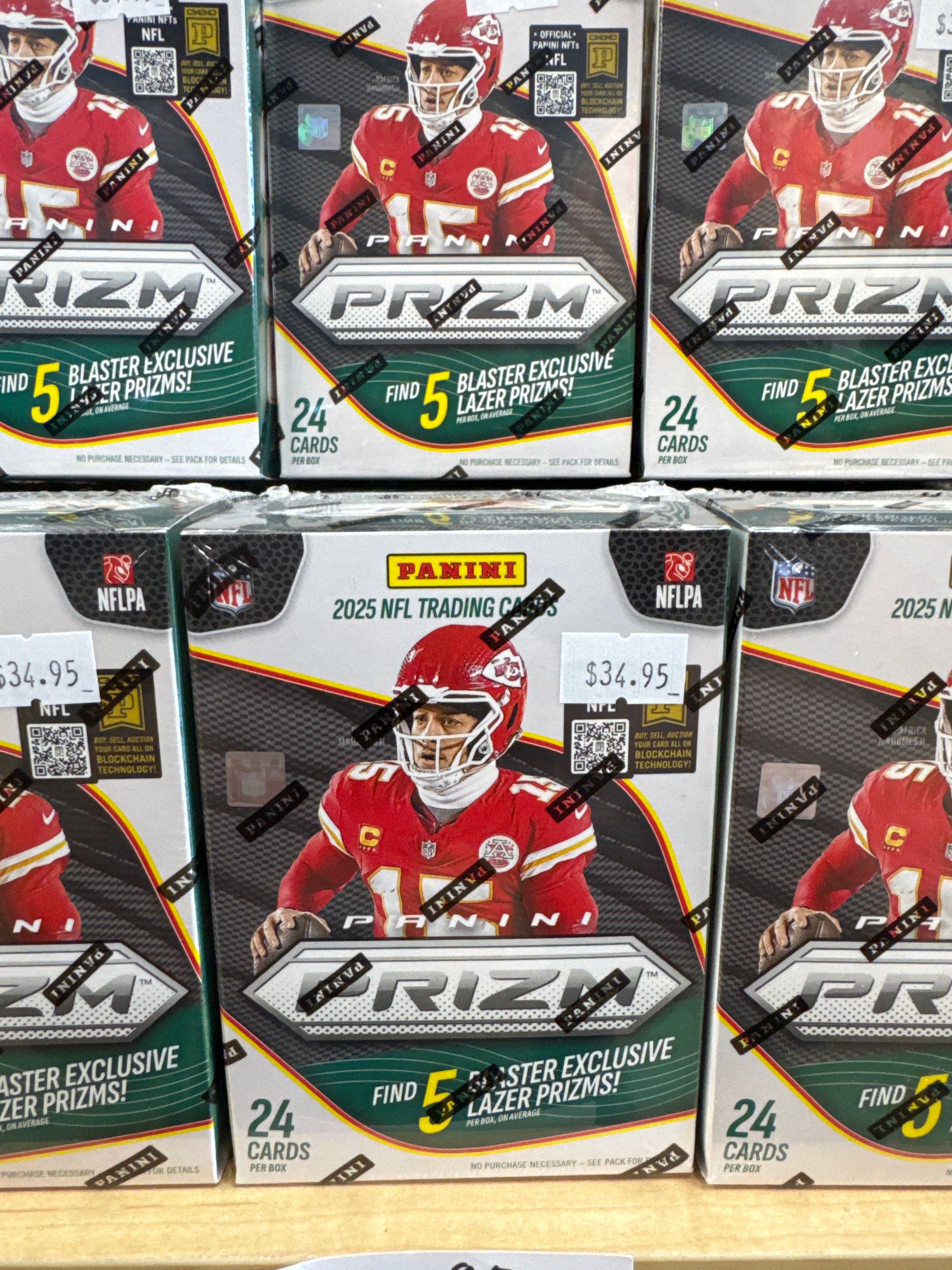 2025 NFL Prizm Blaster