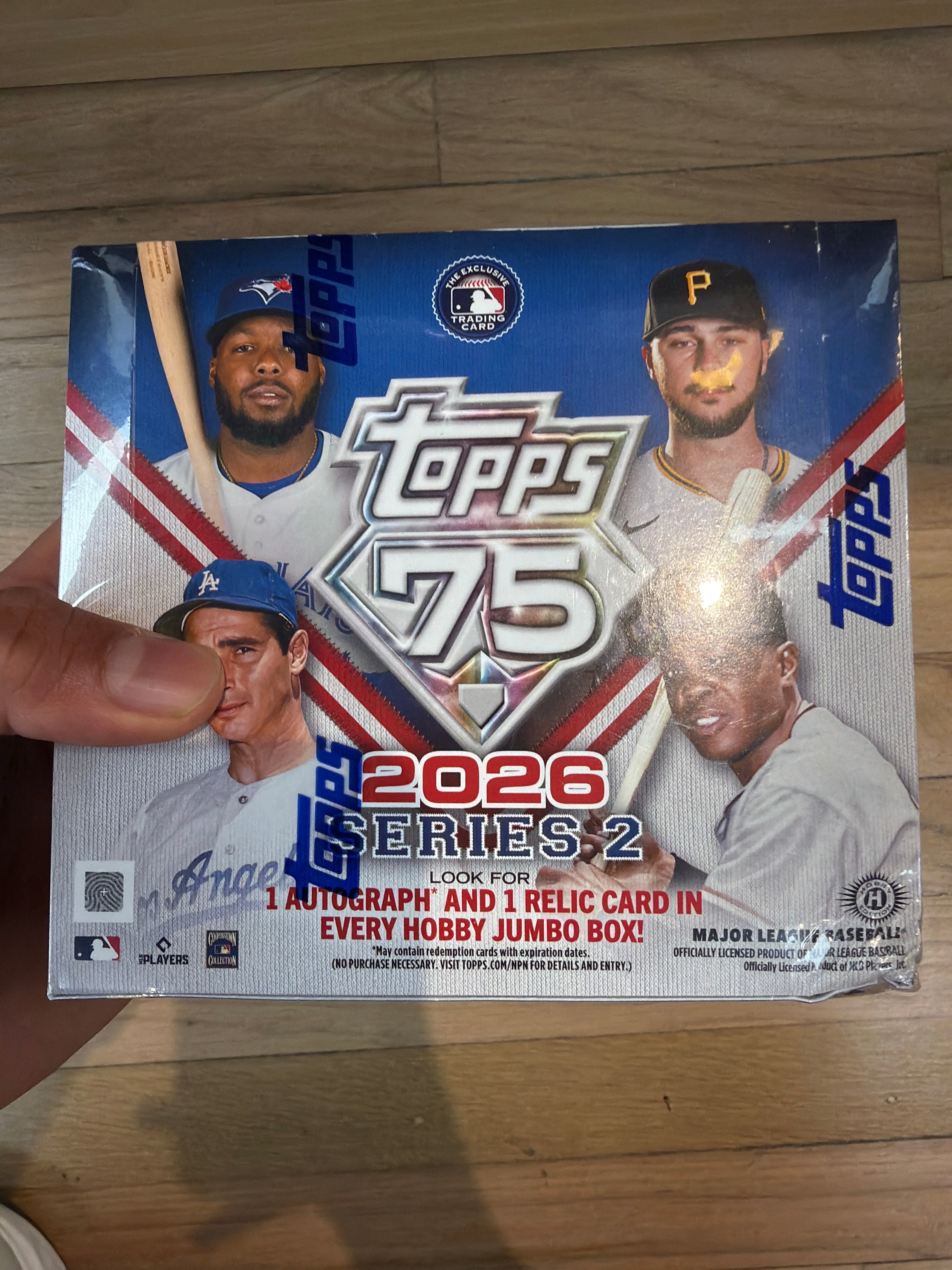 2026 TOPPS SERIES 2 JUMBO BOX