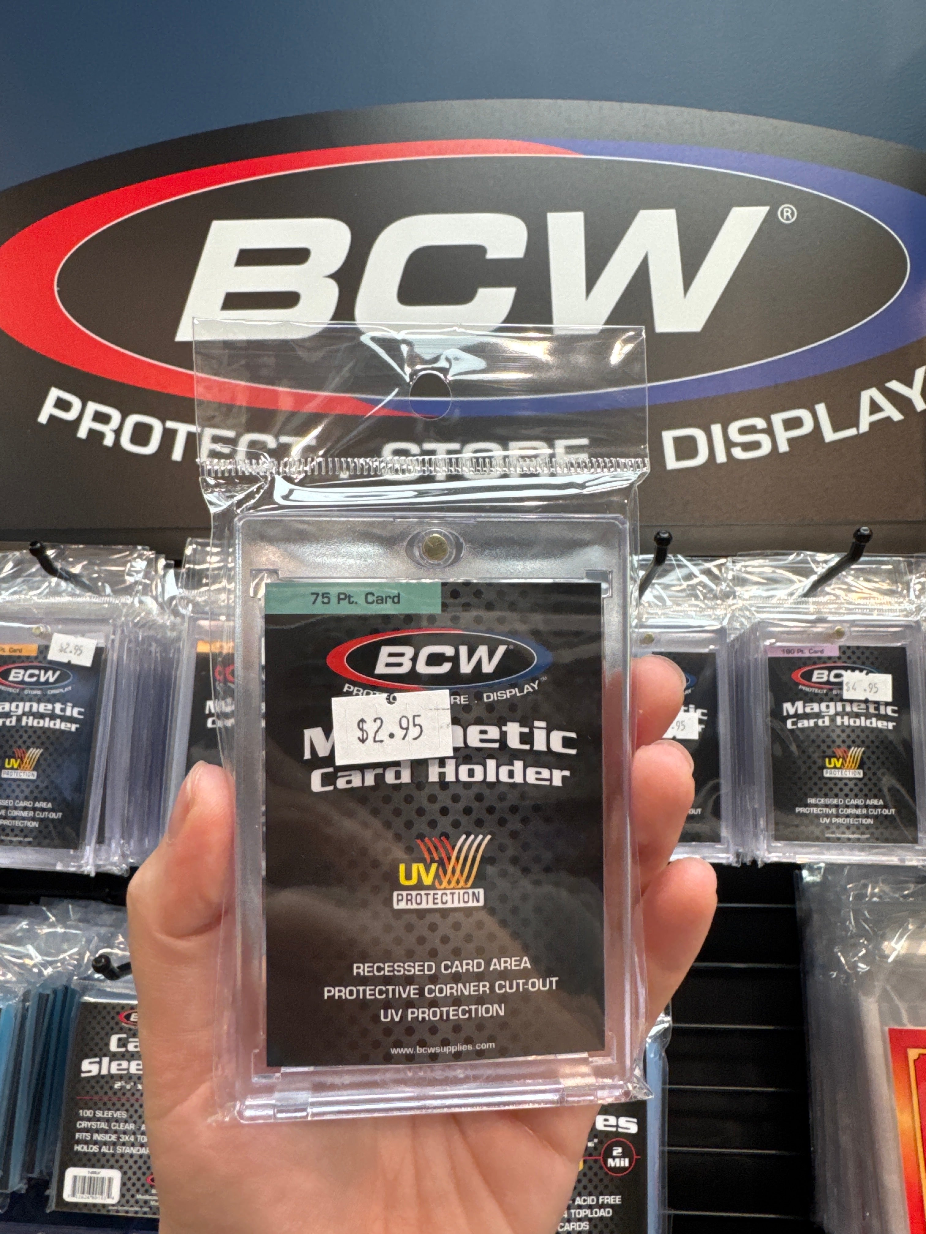 BCW Magnetic Card Case 75pt.
