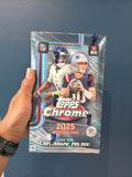2025 TOPPS CHROME FOOTBALL HOBBY BOX