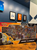 Lucario V and Tyranitar V Heavy Hitters Premium Collection