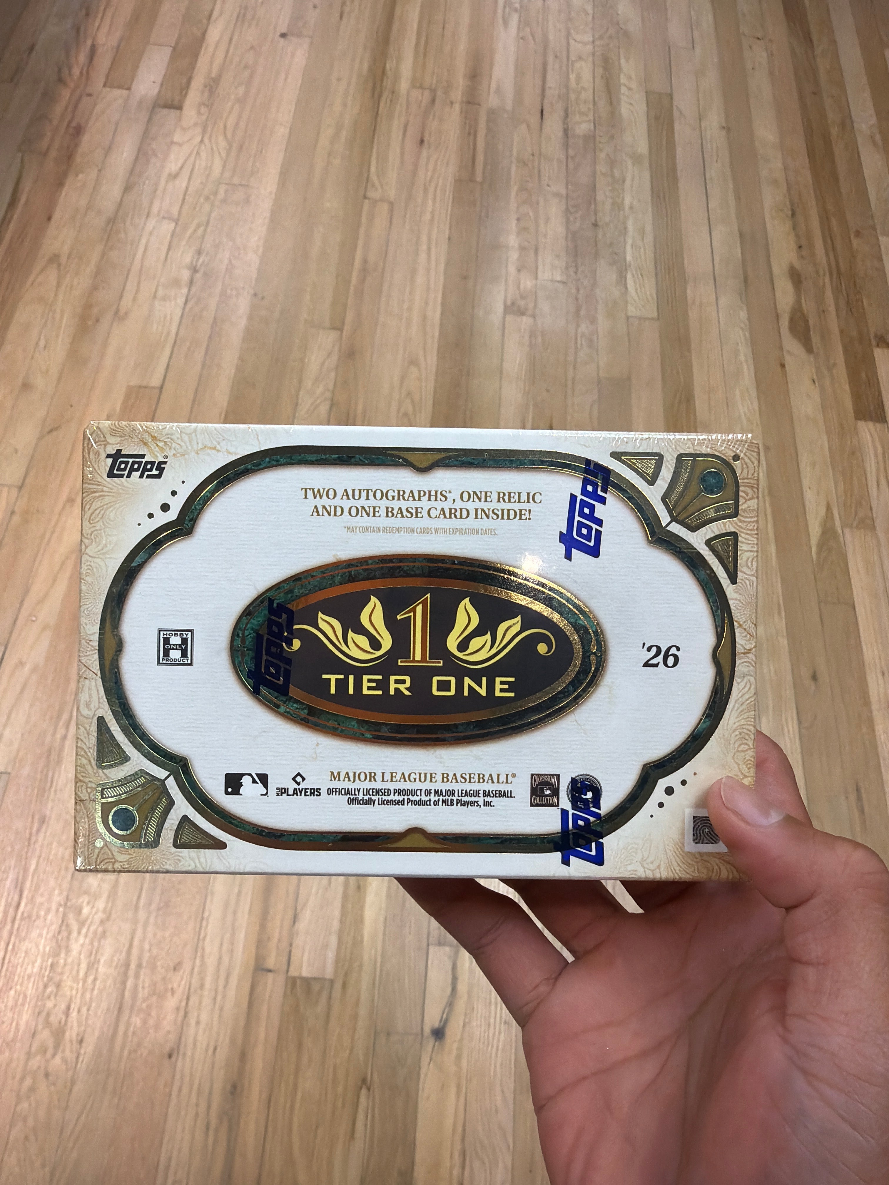 2026 TIER ONE BASEBALL HOBBY BOX