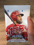 2018 TOPPS BASEBALL HOBBY BOX