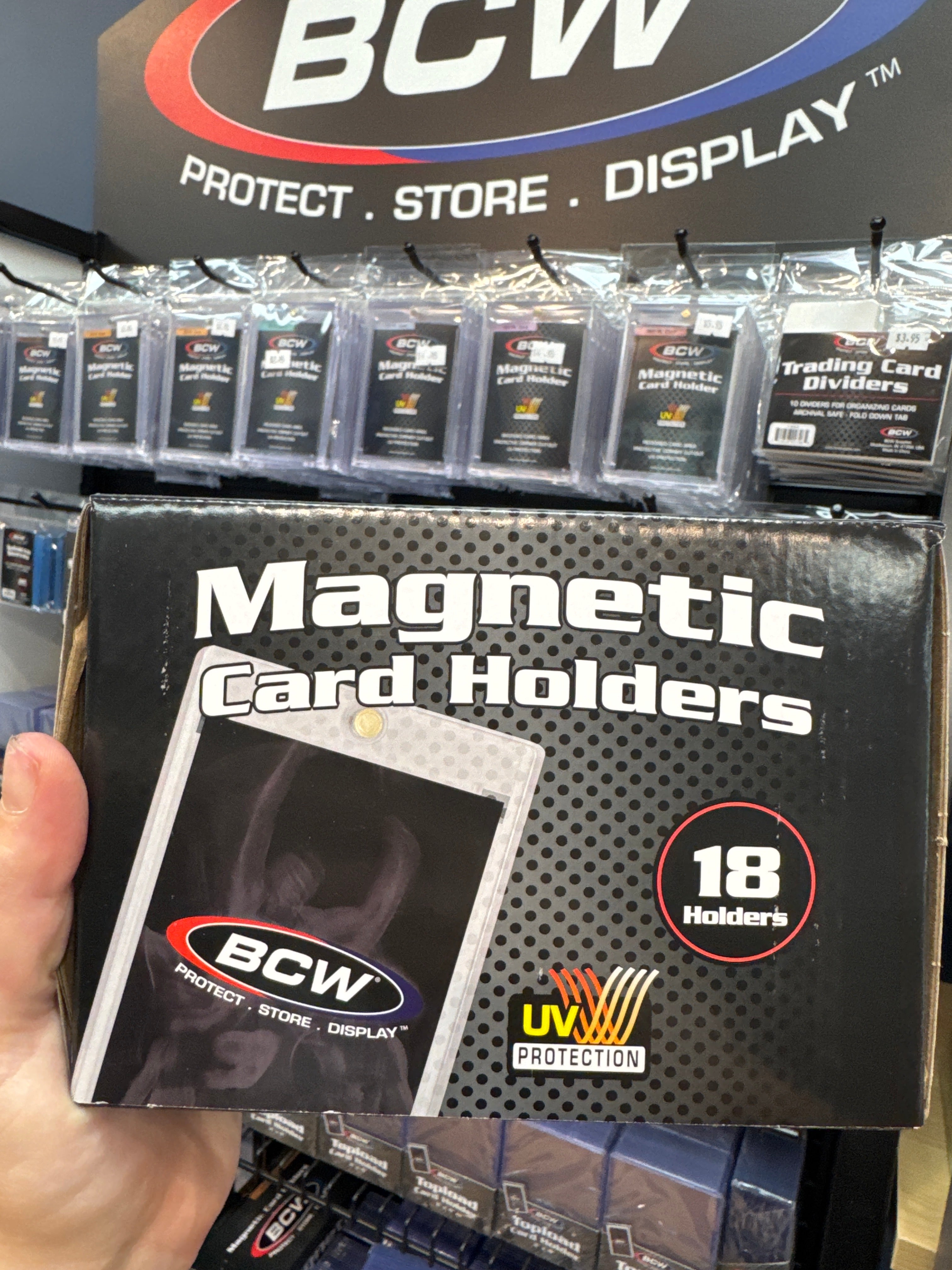 BCW Magnetic Card Holder Case 55pt.