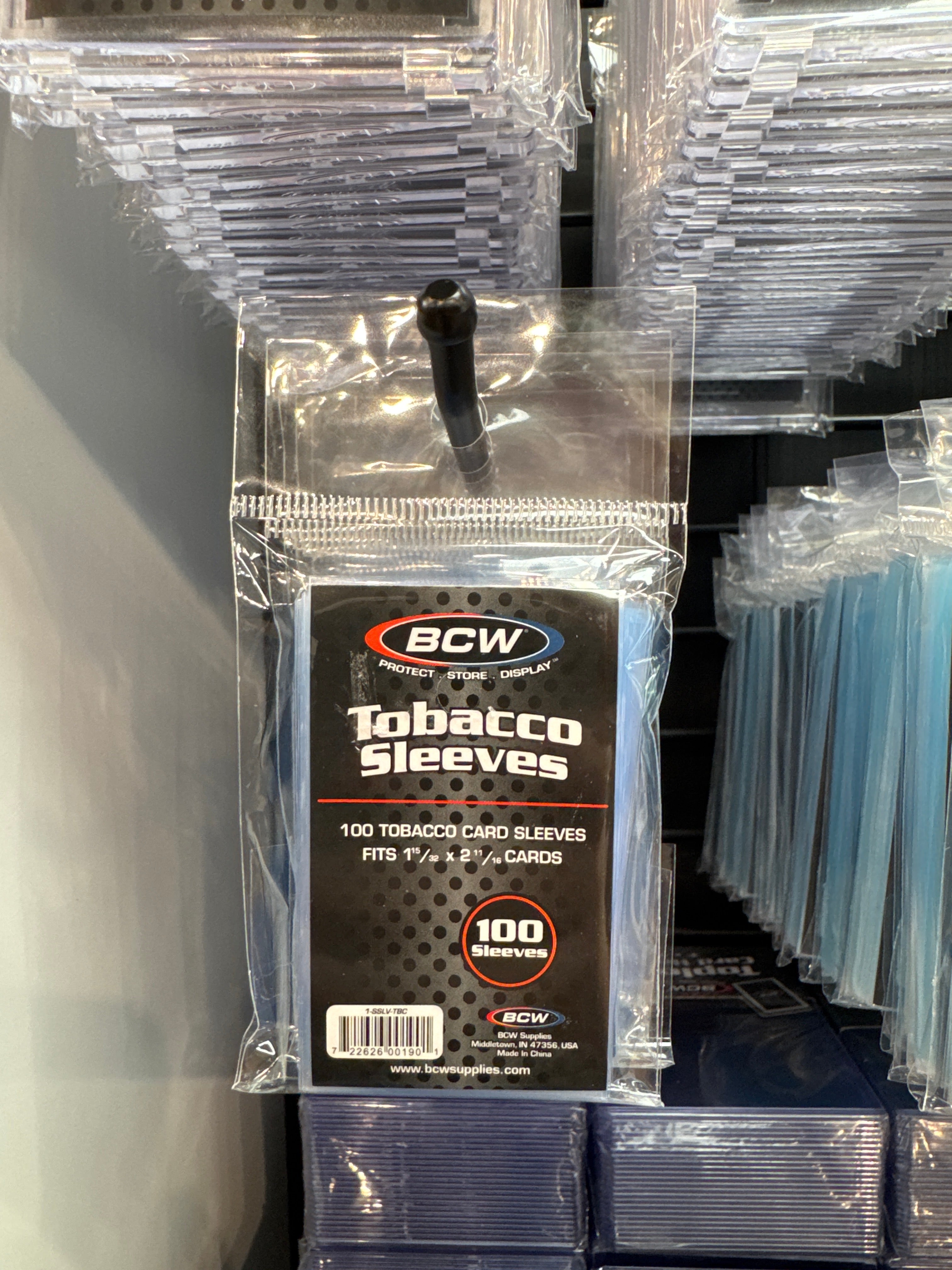 BCW Tobacco Sleeves