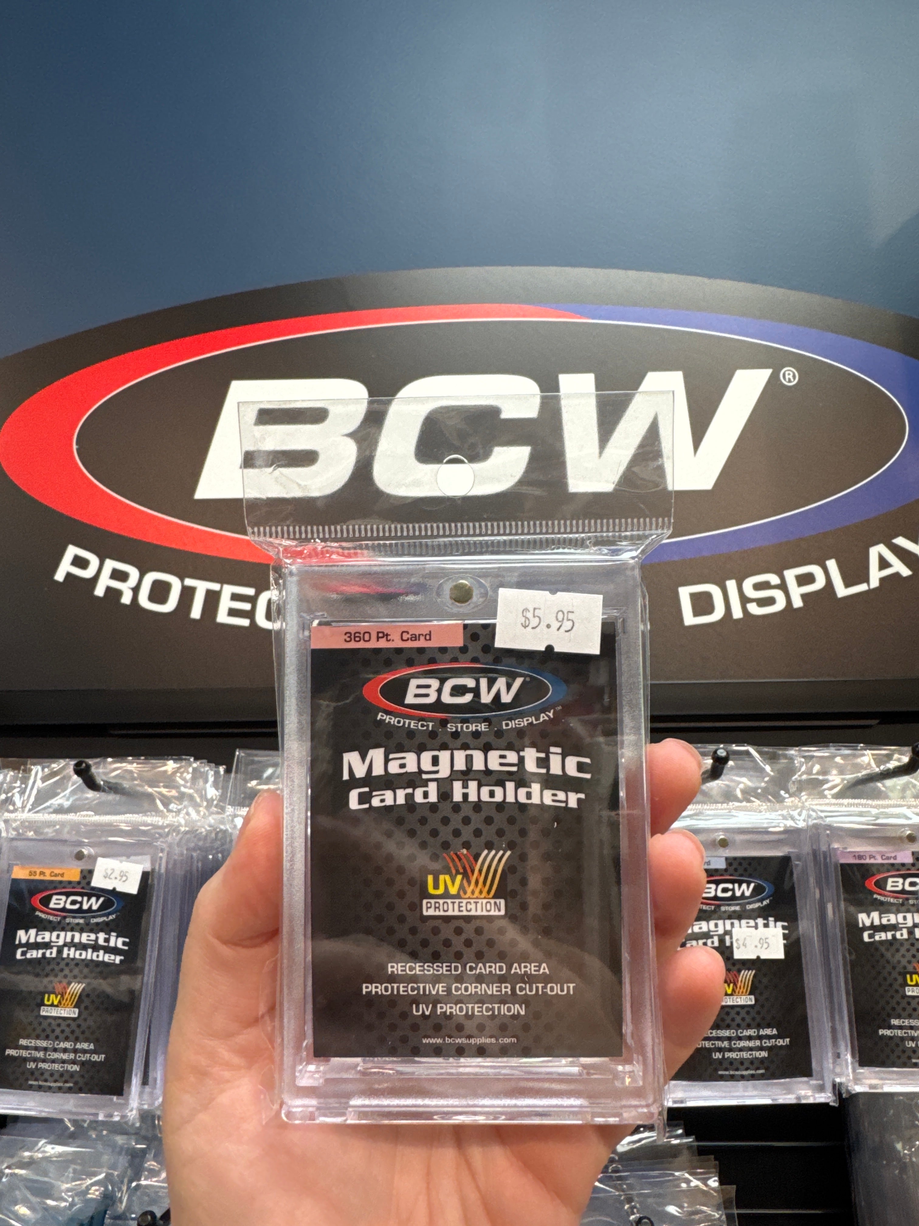 BCW Magnetic Card Case 360pt.