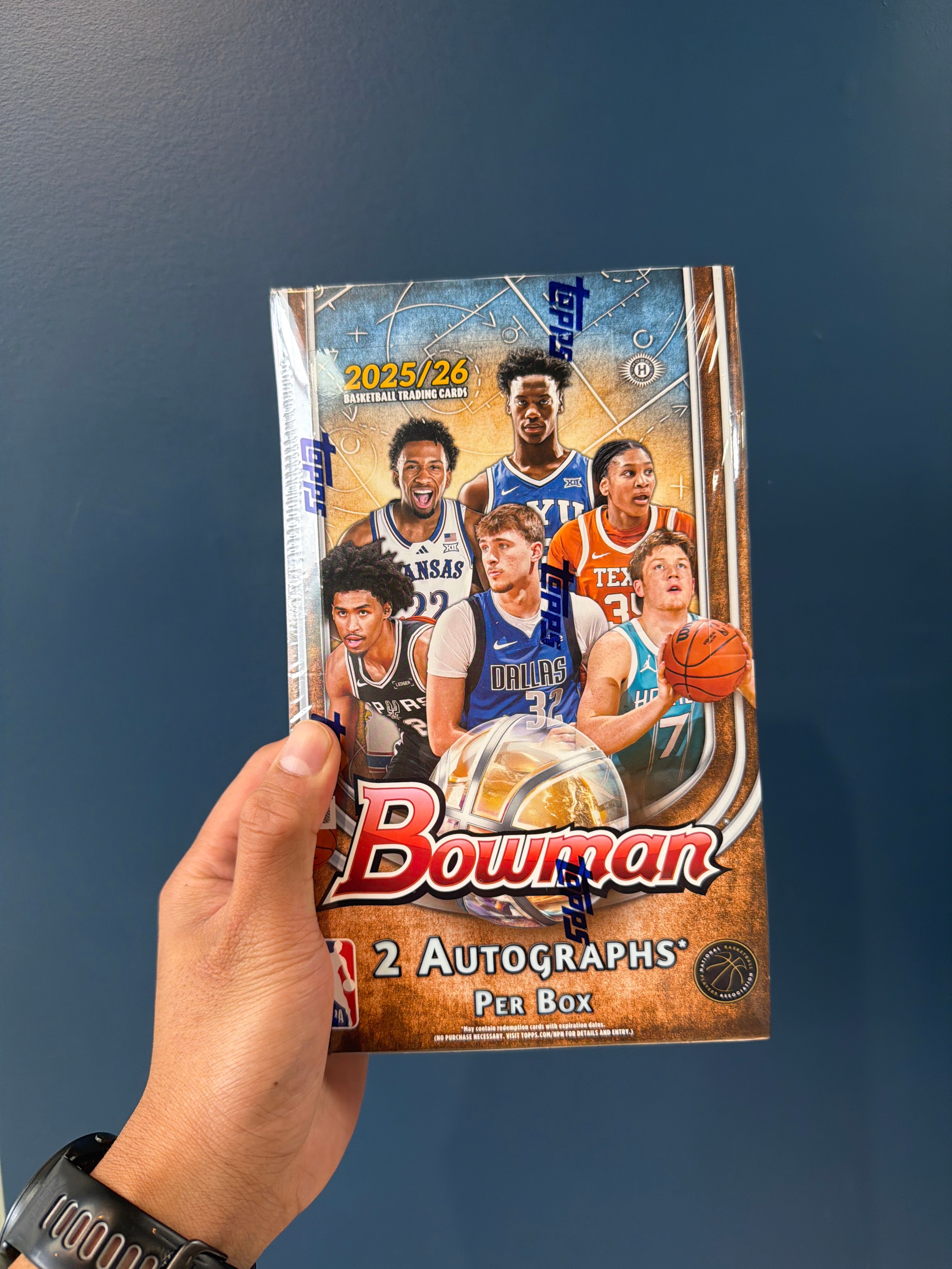 2025-26 BOWMAN BASKETBALL HOBBY BOX