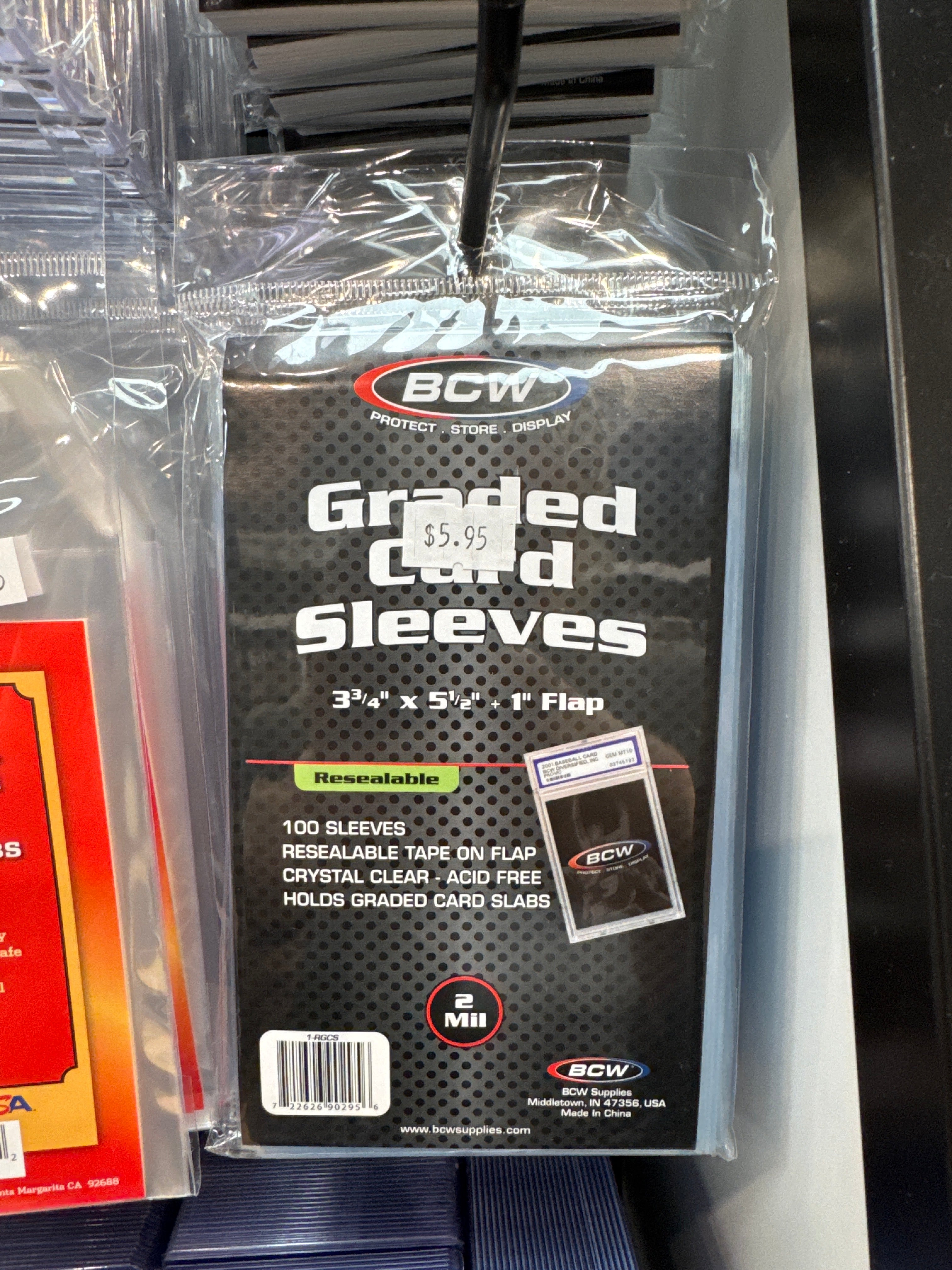 BCW Graded Card Sleeves