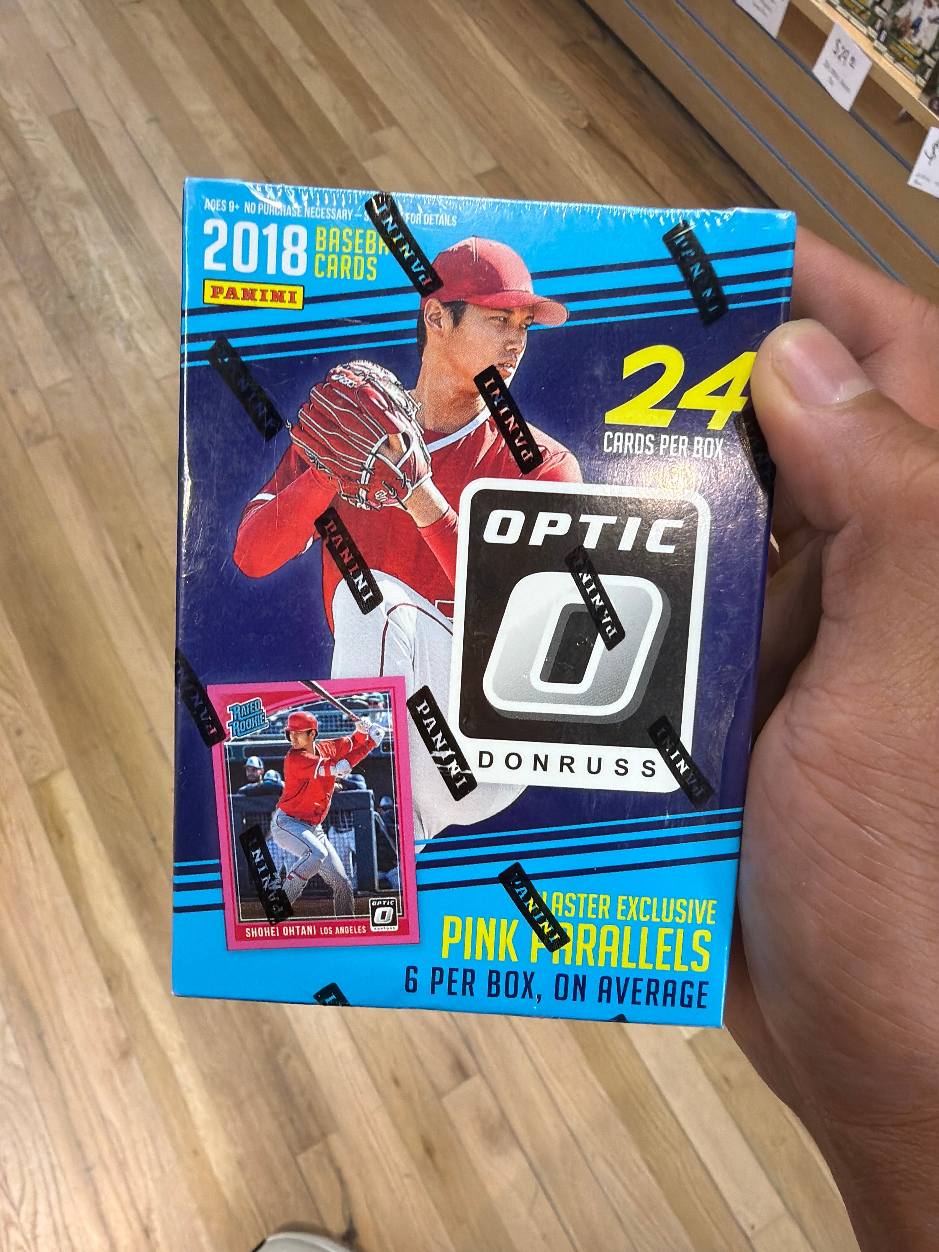 2018 BASEBALL OPTIC BLASTER BOX