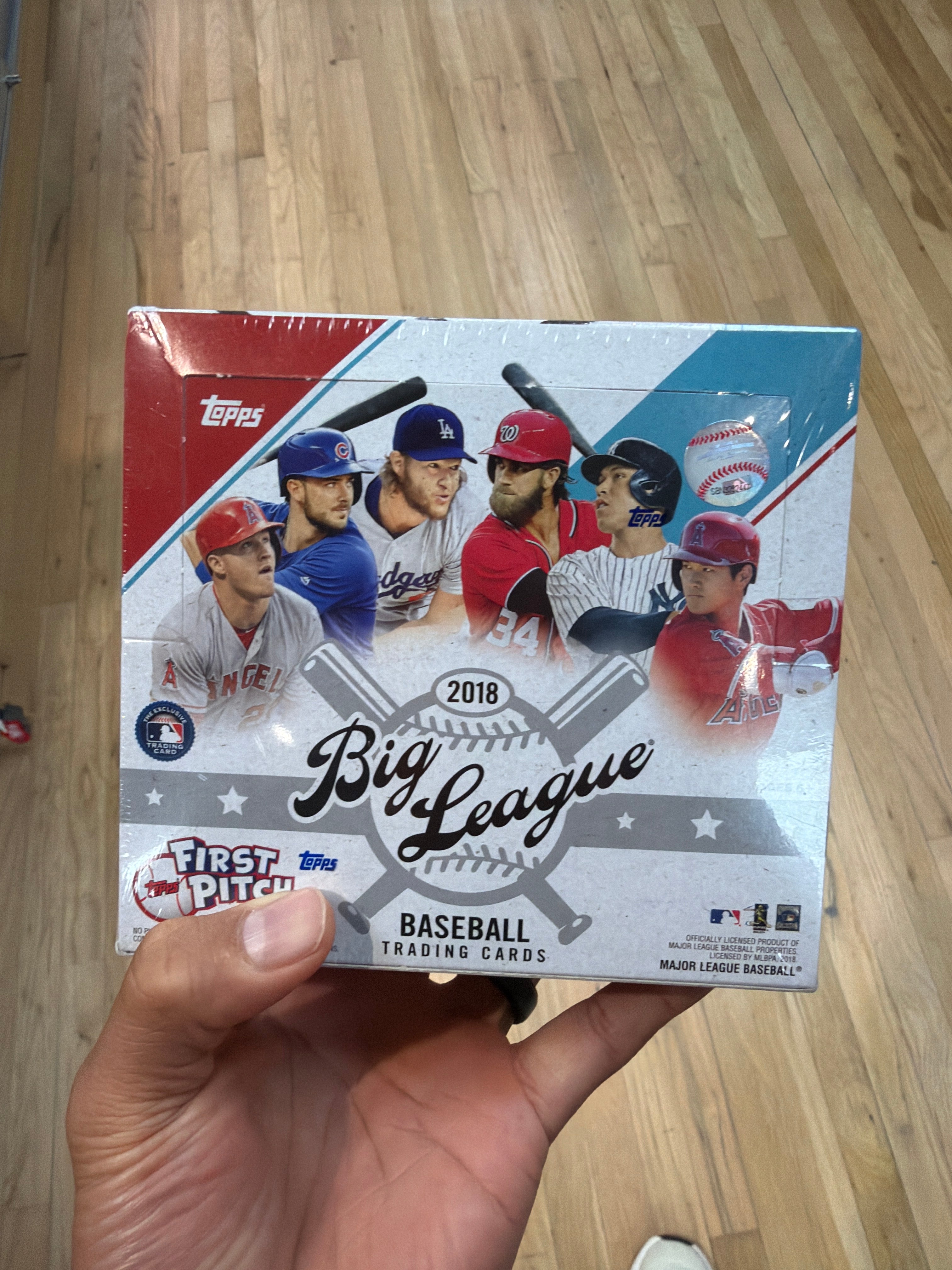2018 BIG LEAGUE BASEBALL HOBBY BOX