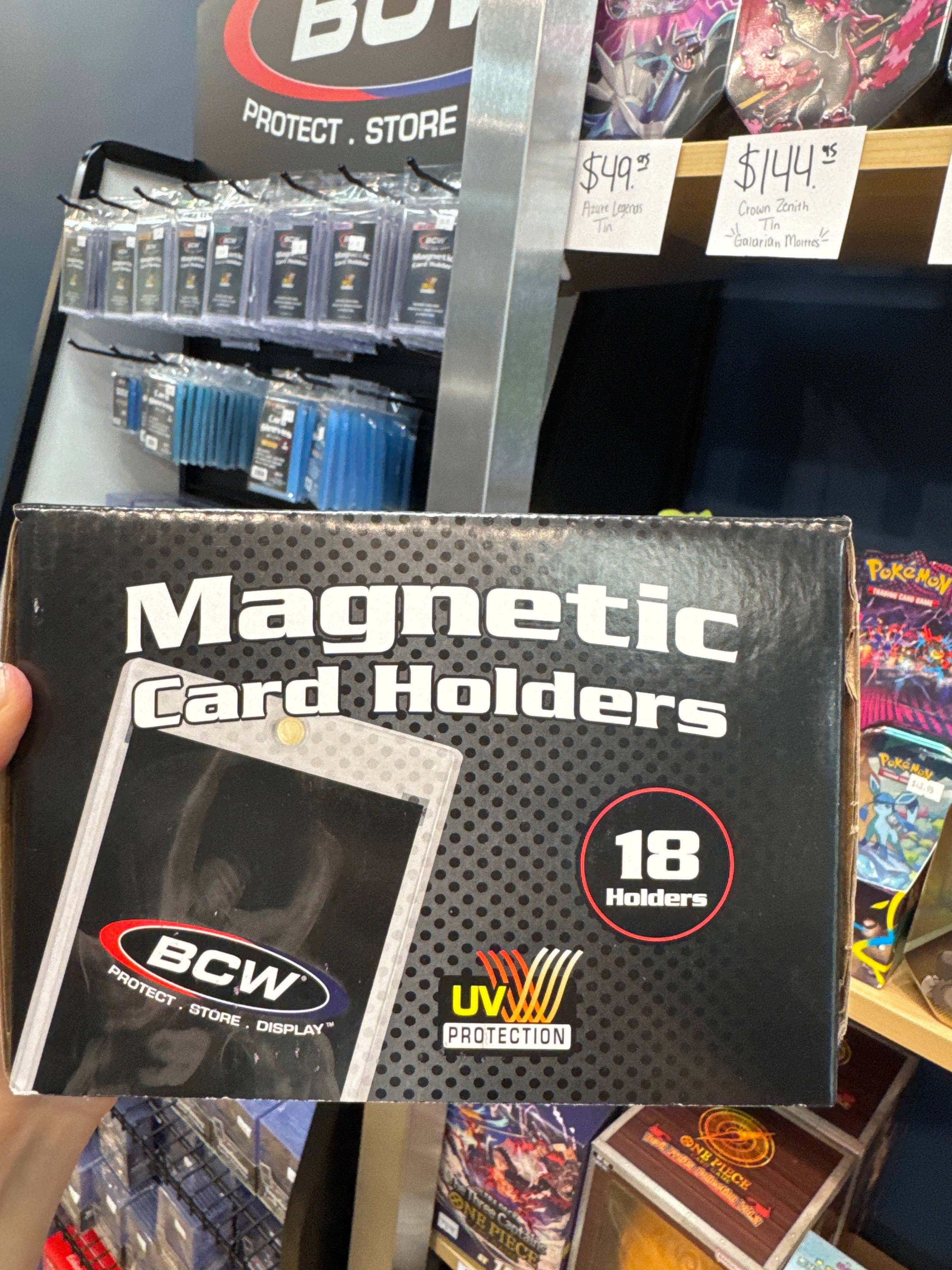 BCW Magnetic Card Holder Case 75pt