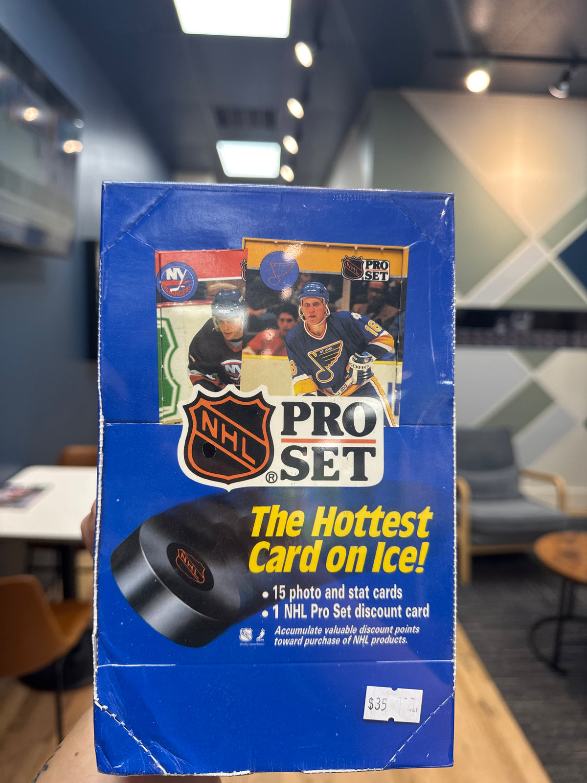 1990 Series 1 NHL Sealed Box
