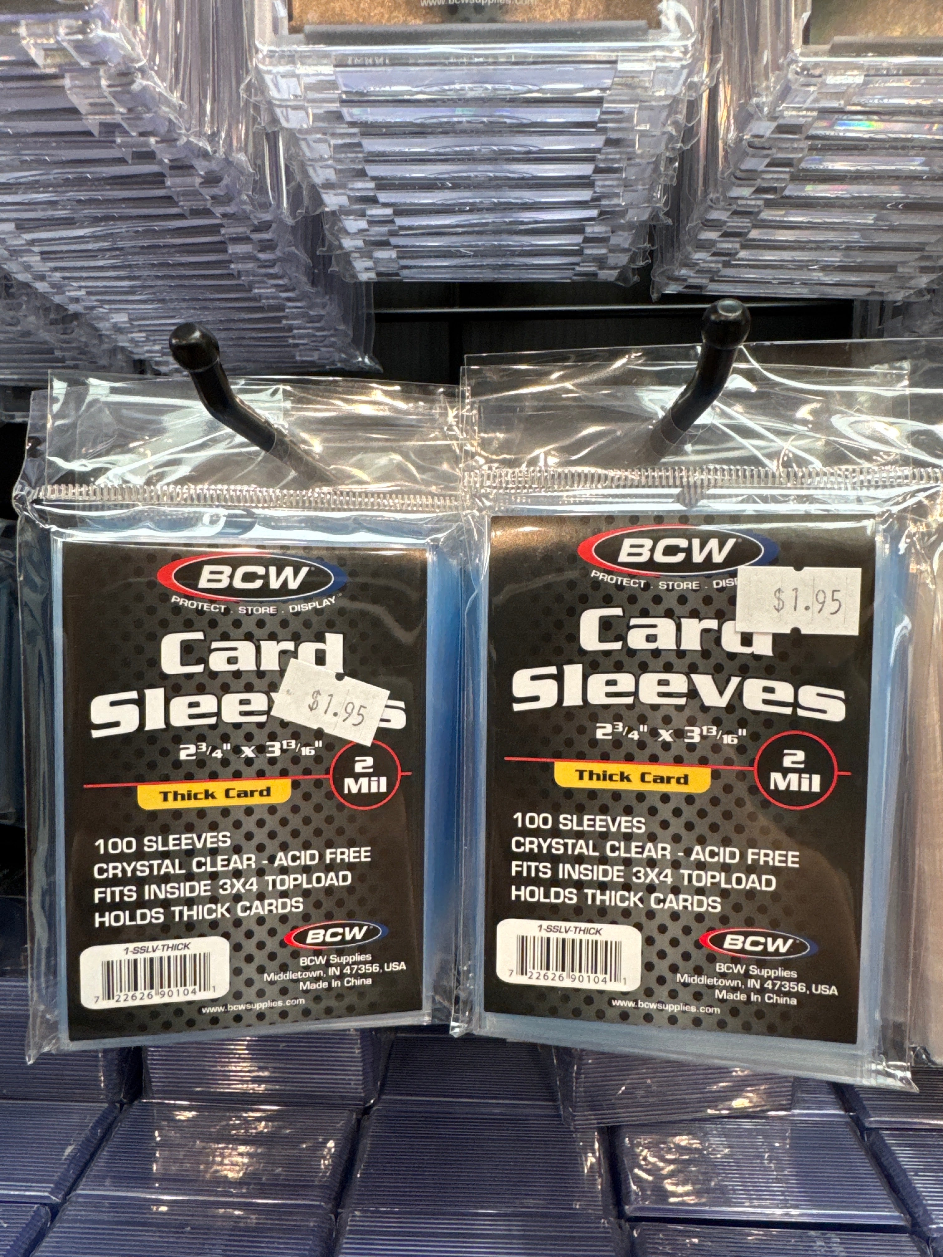 BCW Thick Card Sleeves