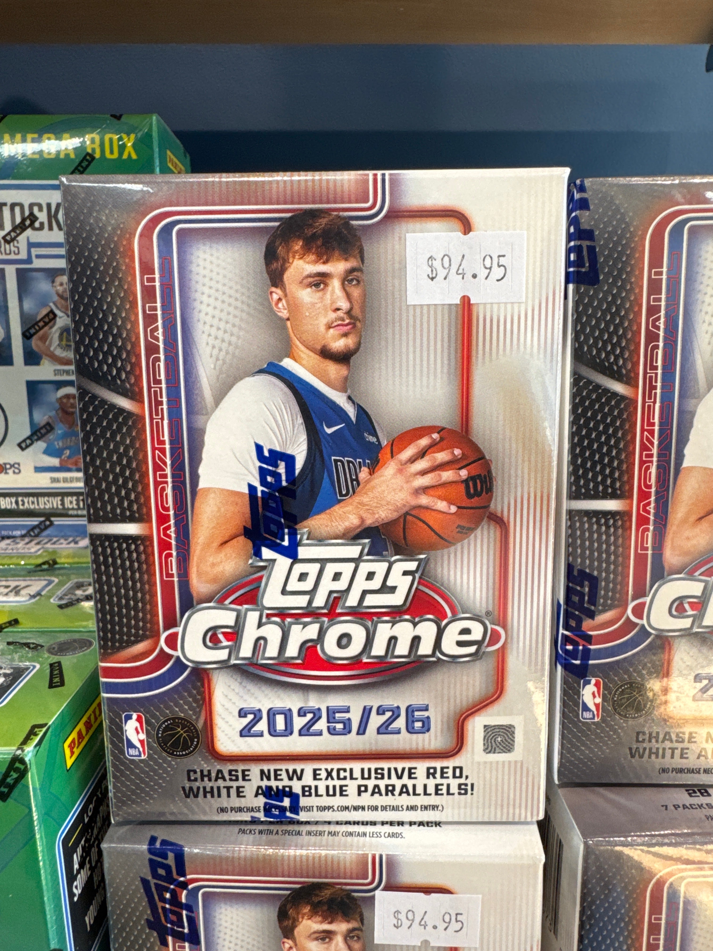 2025-26 Topps Chrome NBA Blaster Box