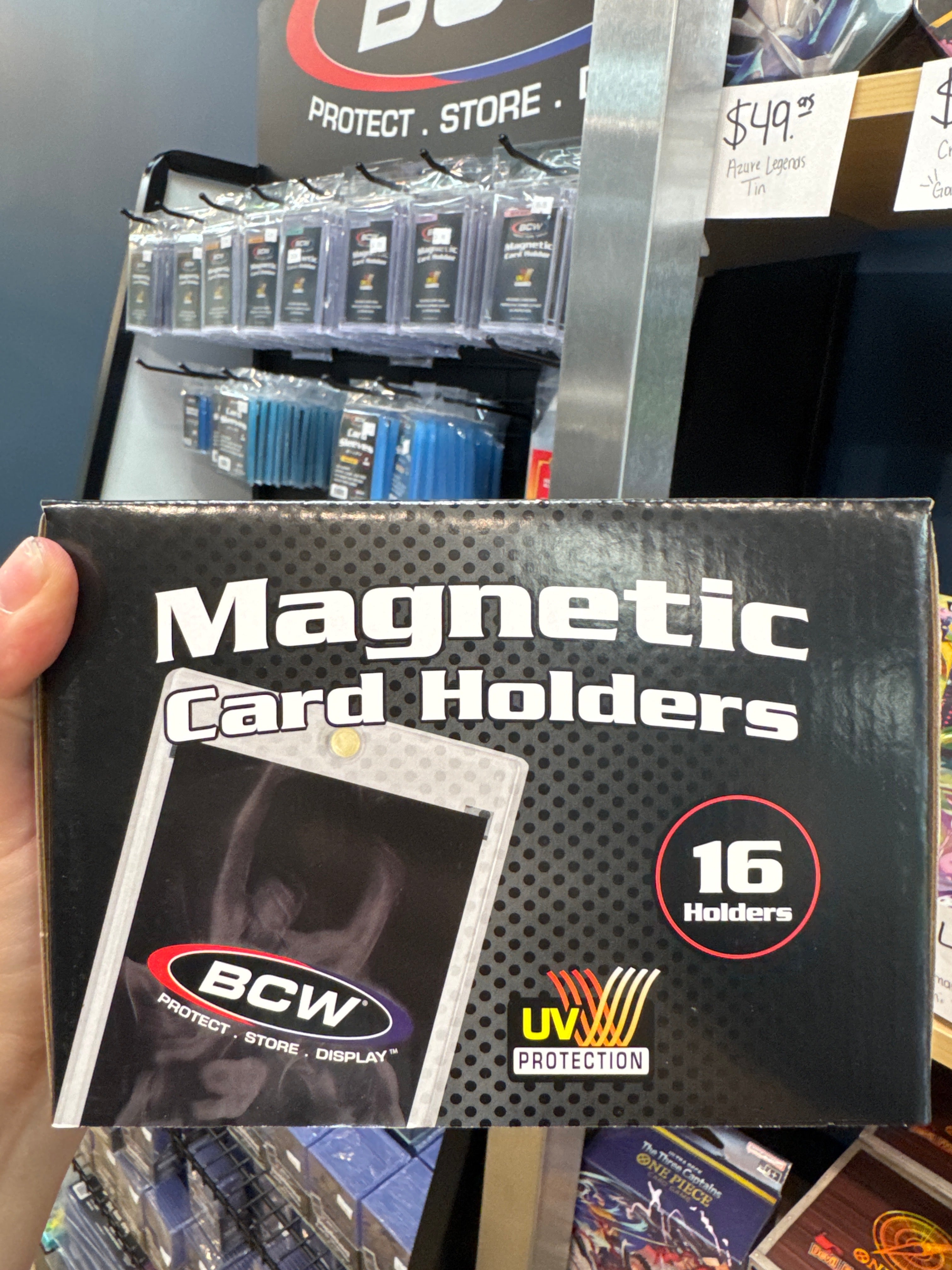 BCW Magnetic Card Holder Case 100pt.