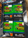1991 Topps Stadium Club Football Pack
