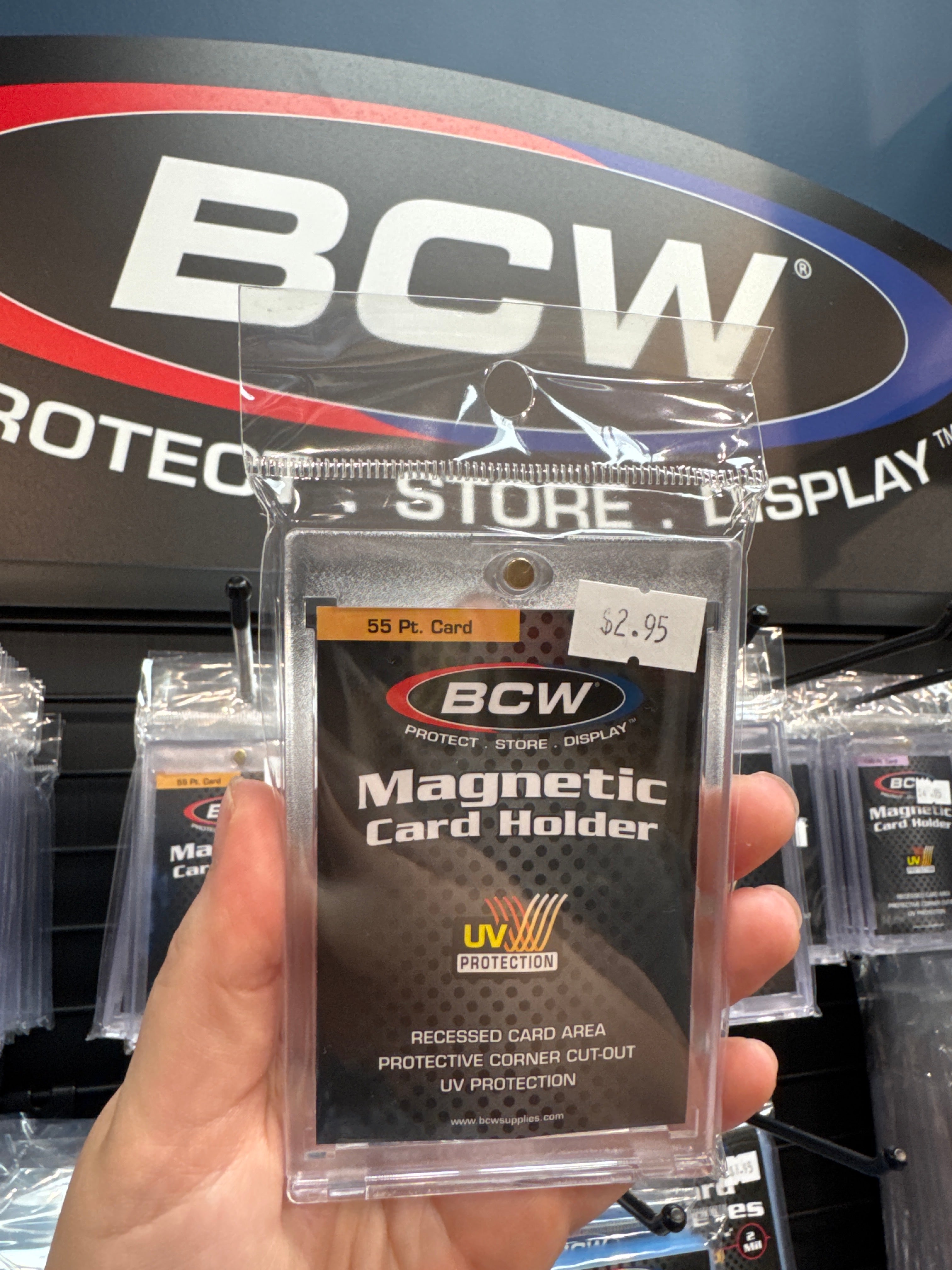 BCW Magnetic Card Holder 55pt.