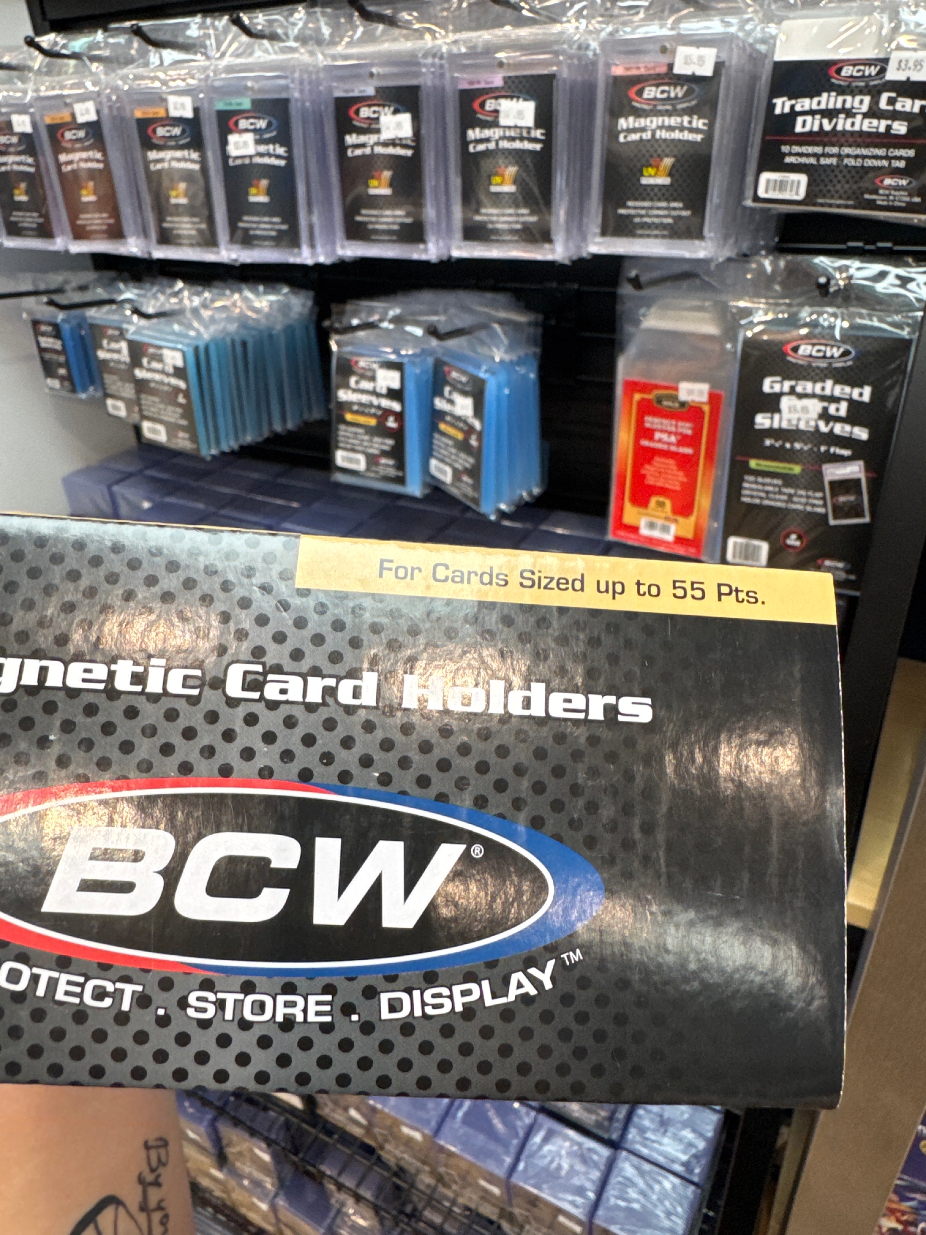 BCW Magnetic Card Holder Case 55pt.