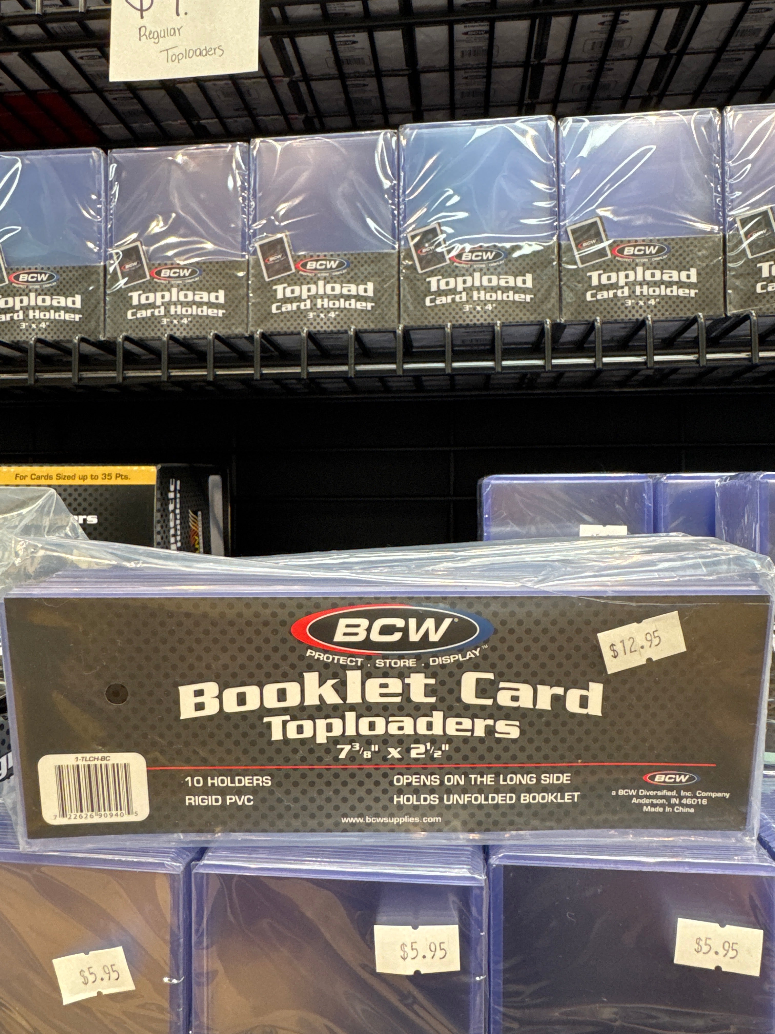 BCW Booklet Toploader