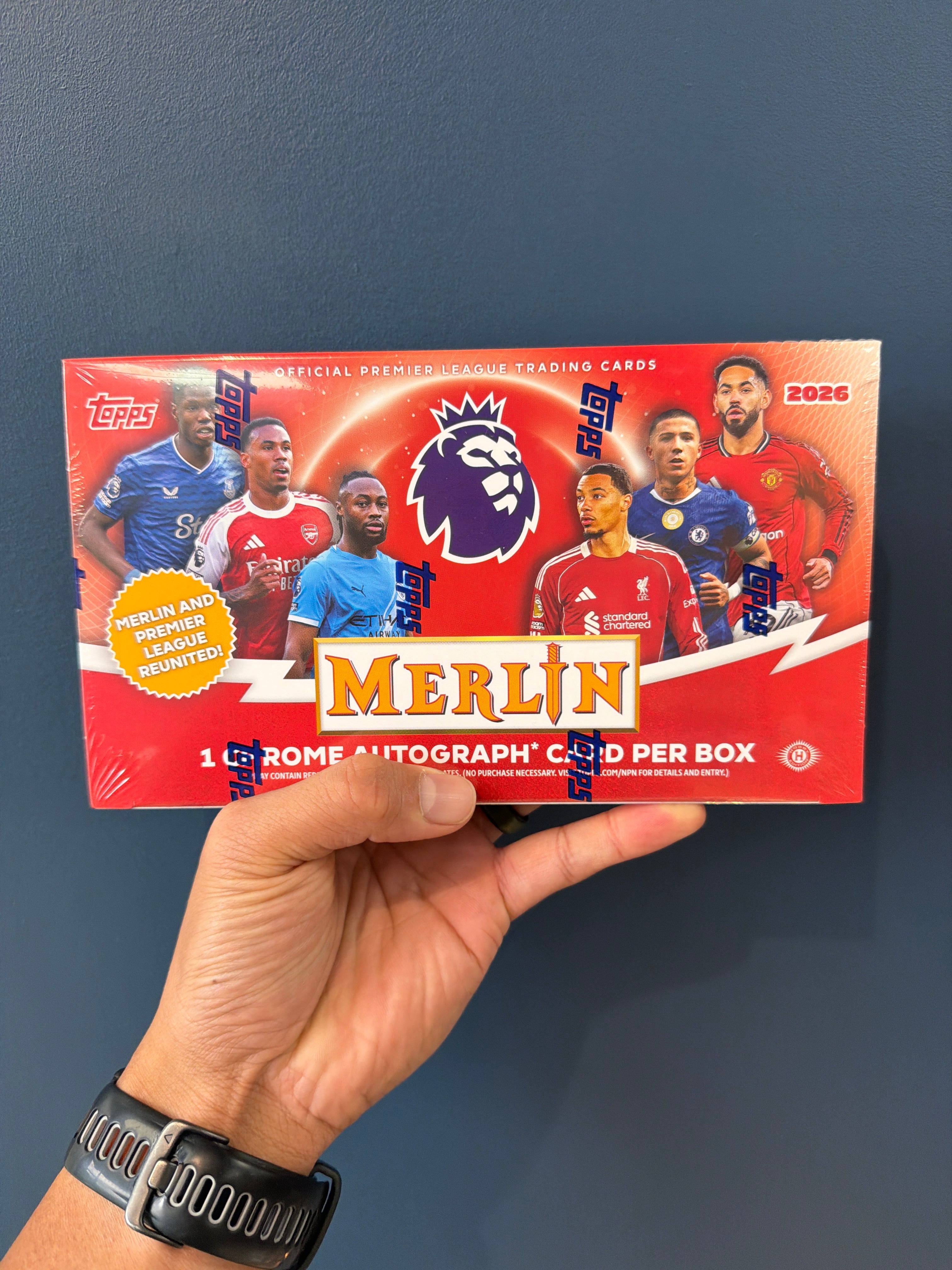 2026 TOPPS MERLIN SOCCER BOX