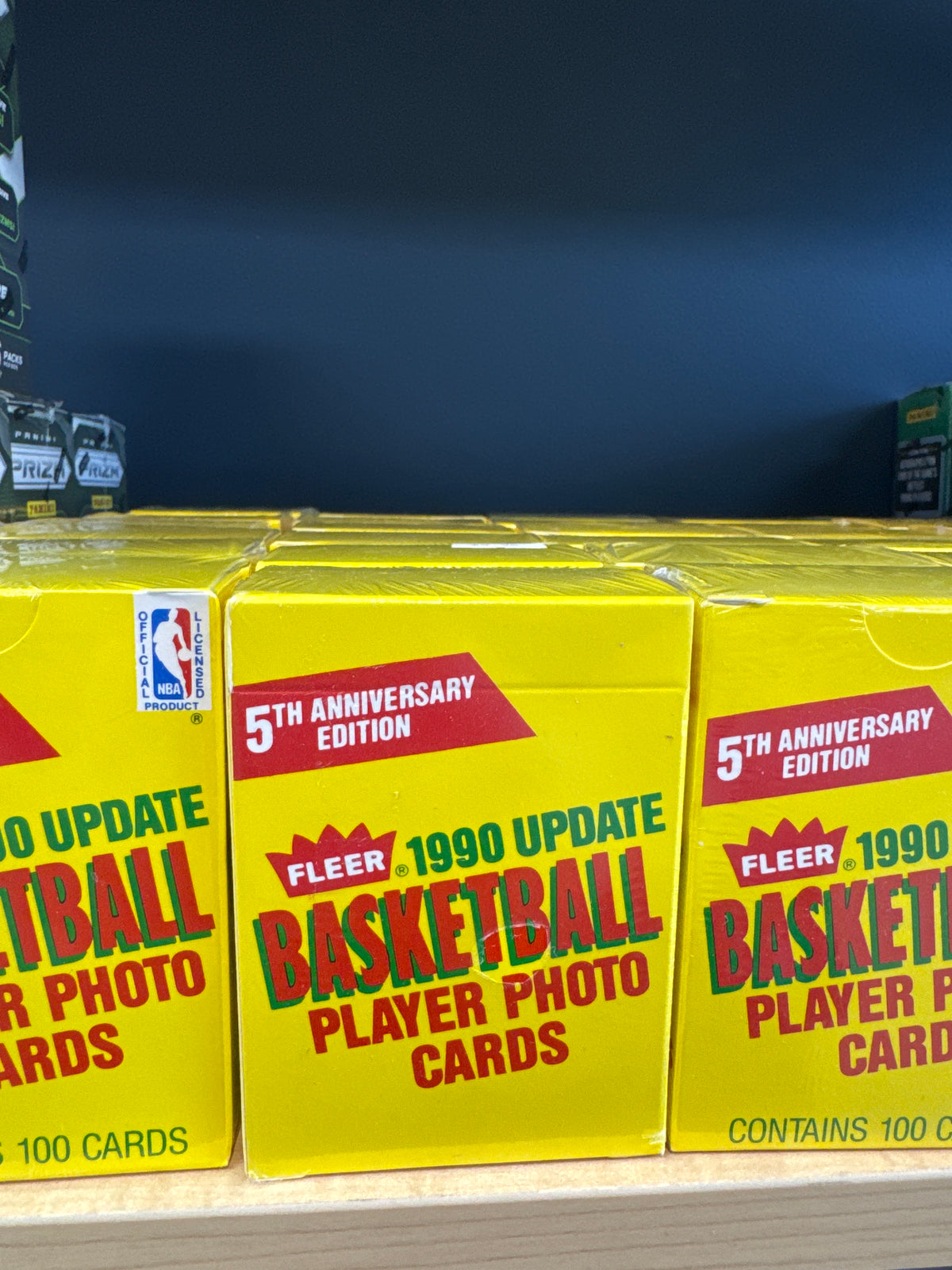 1990 Fleer Update Basketball Sealed Box