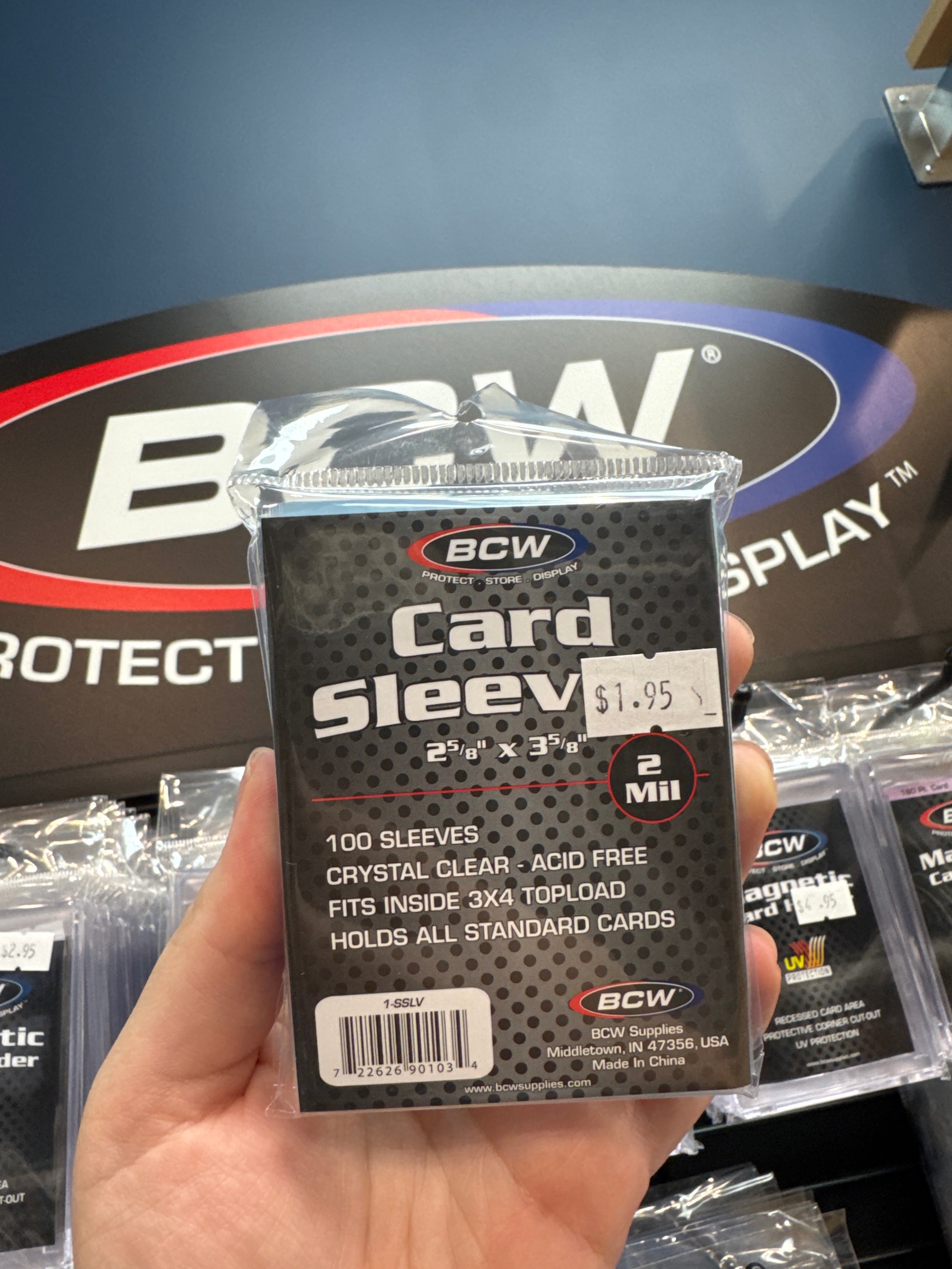 BCW Regular Card Sleeves