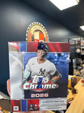 2026 TOPPS Chrome Baseball Mega Box