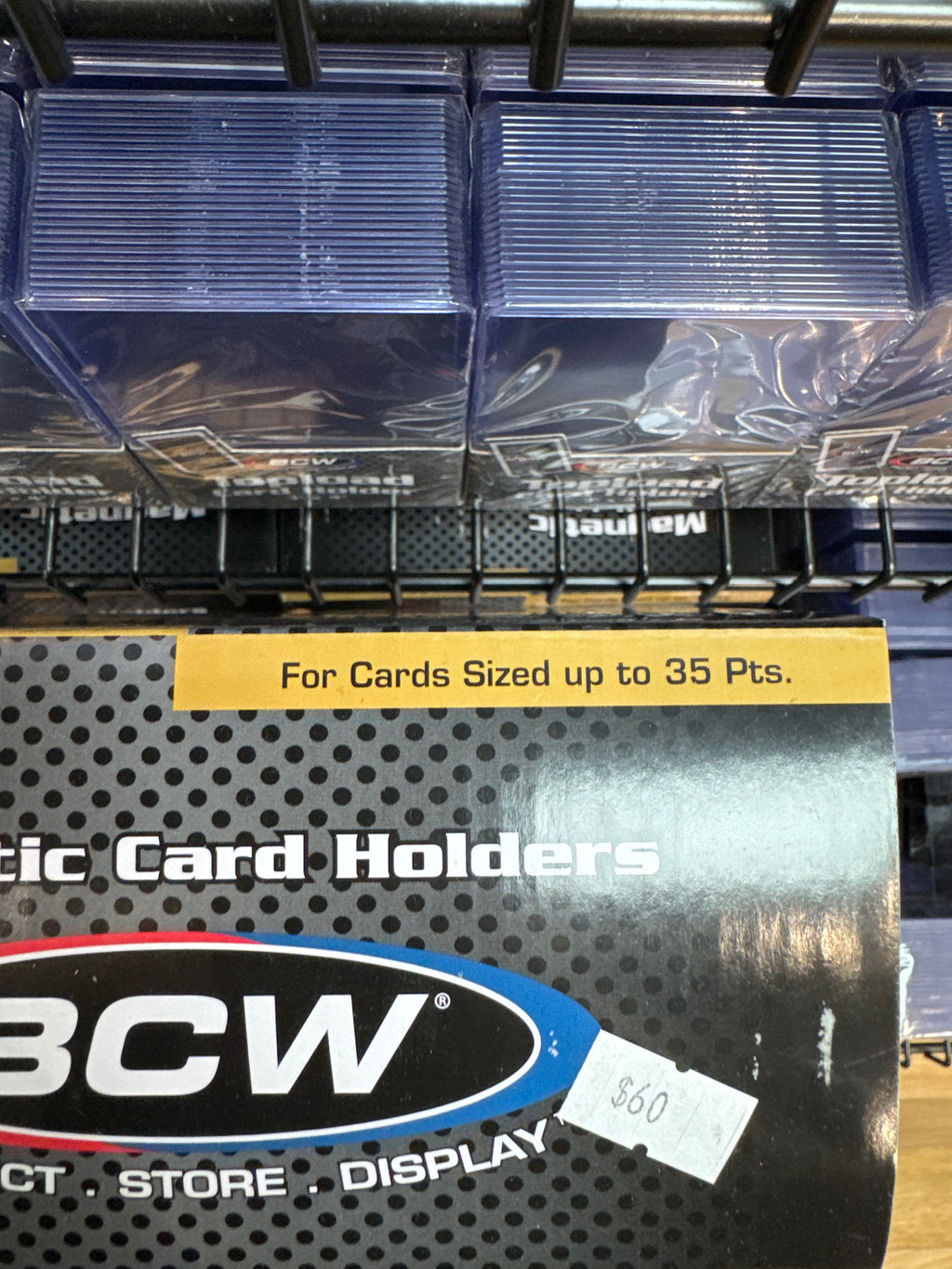 BCW Magnetic Card Holder Case 35pt.