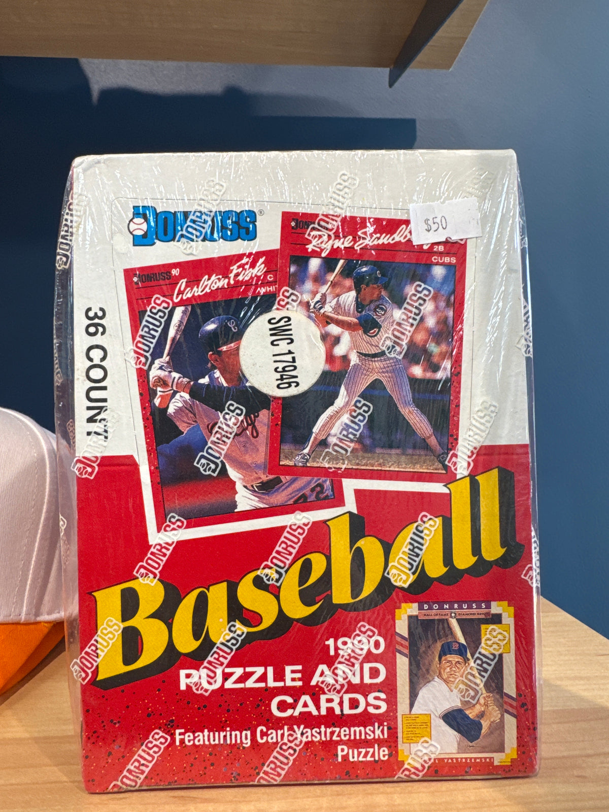 1990 Donruss Baseball Puzzle and Cards Set
