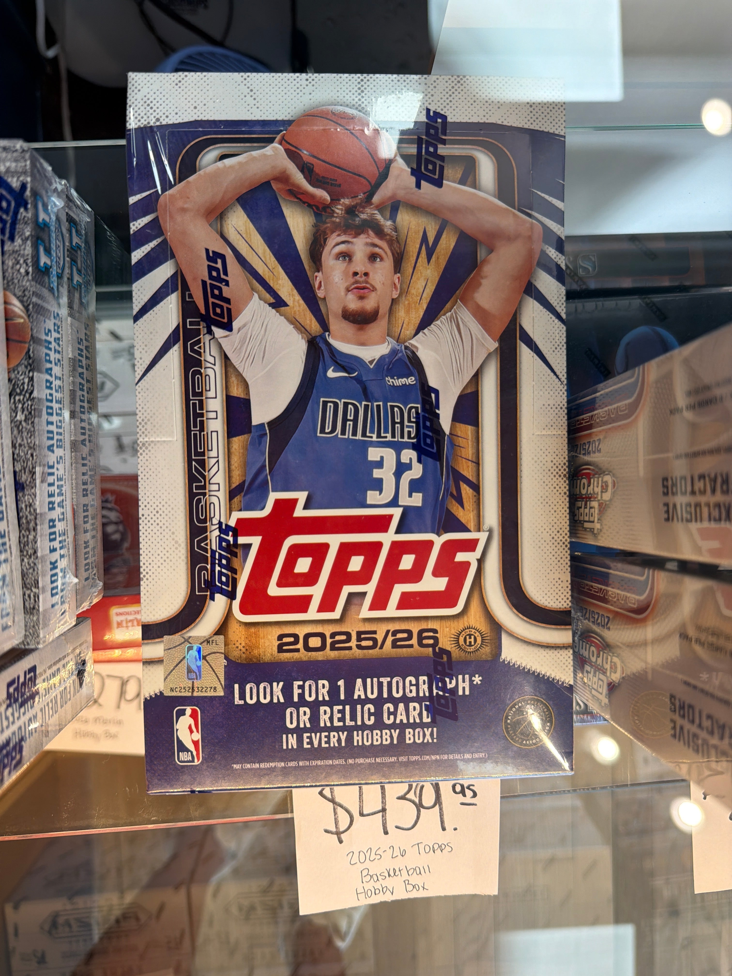 2025-26 TOPPS BASKETBALL FLAGSHIP HOBBY BOX
