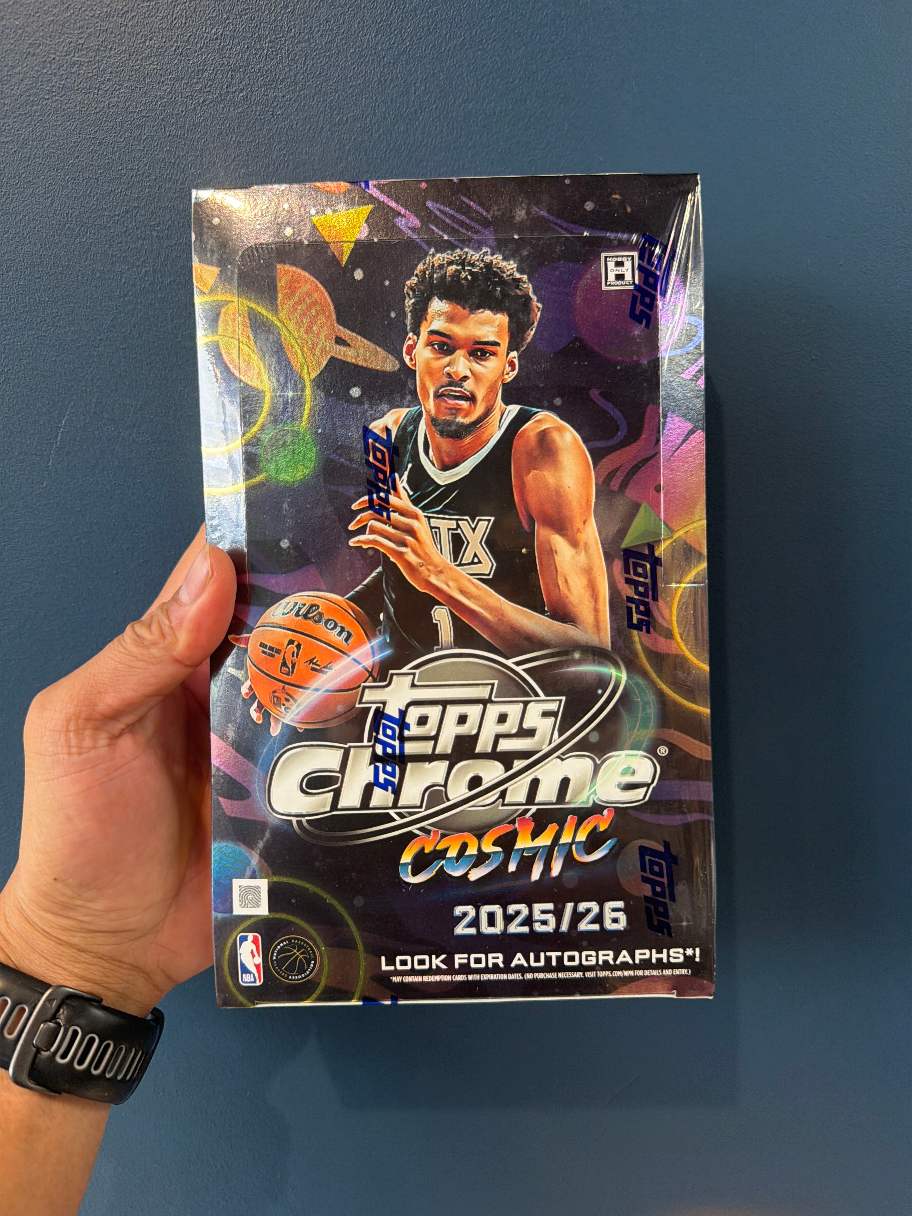 2025-26 TOPPS CHROME COSMIC BASKETBALL HOBBY BOX