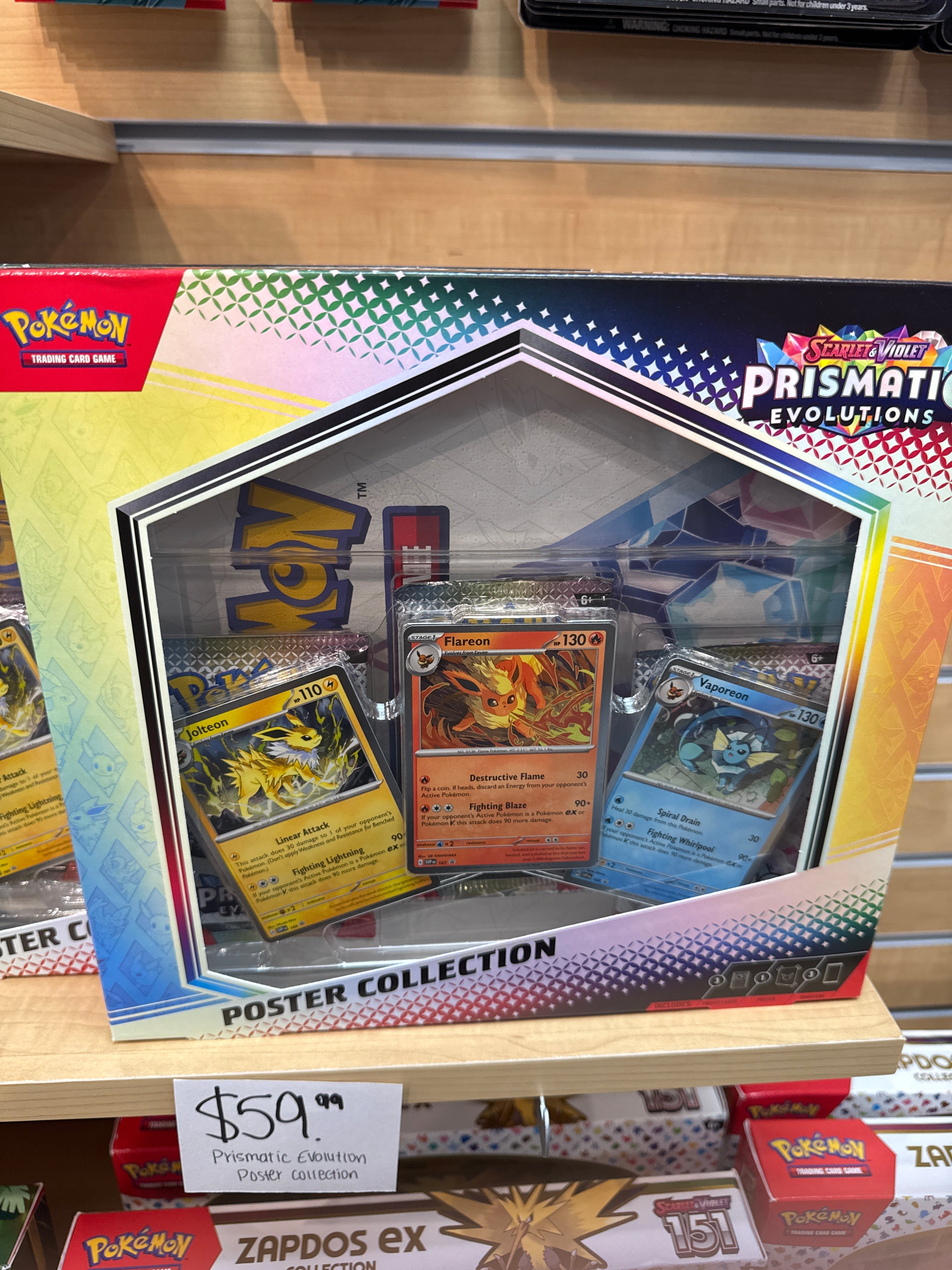 Prismatic Evolution Poster Collection