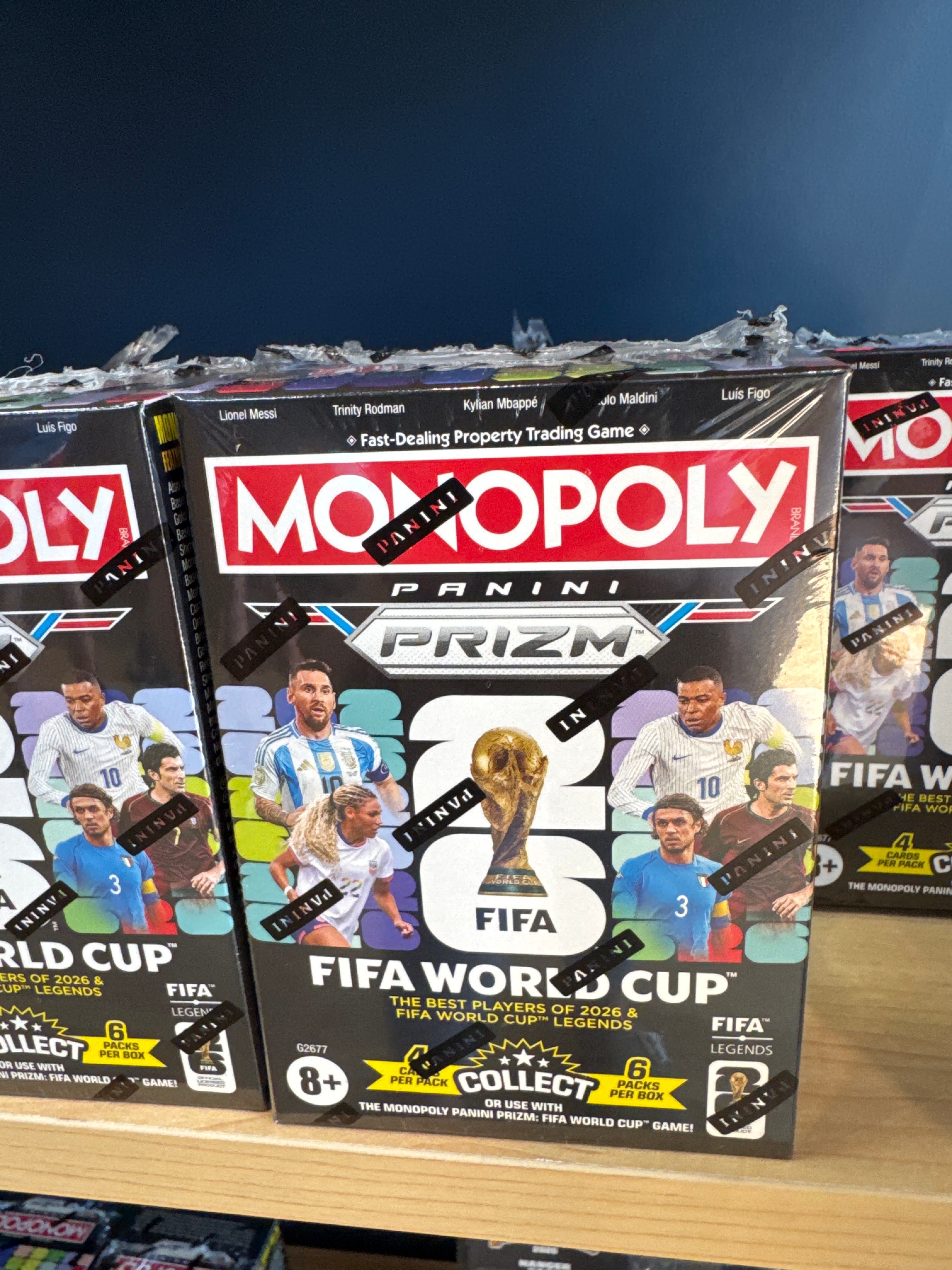 Panini Prizm Monopoly FIFA World Cup Blaster Box