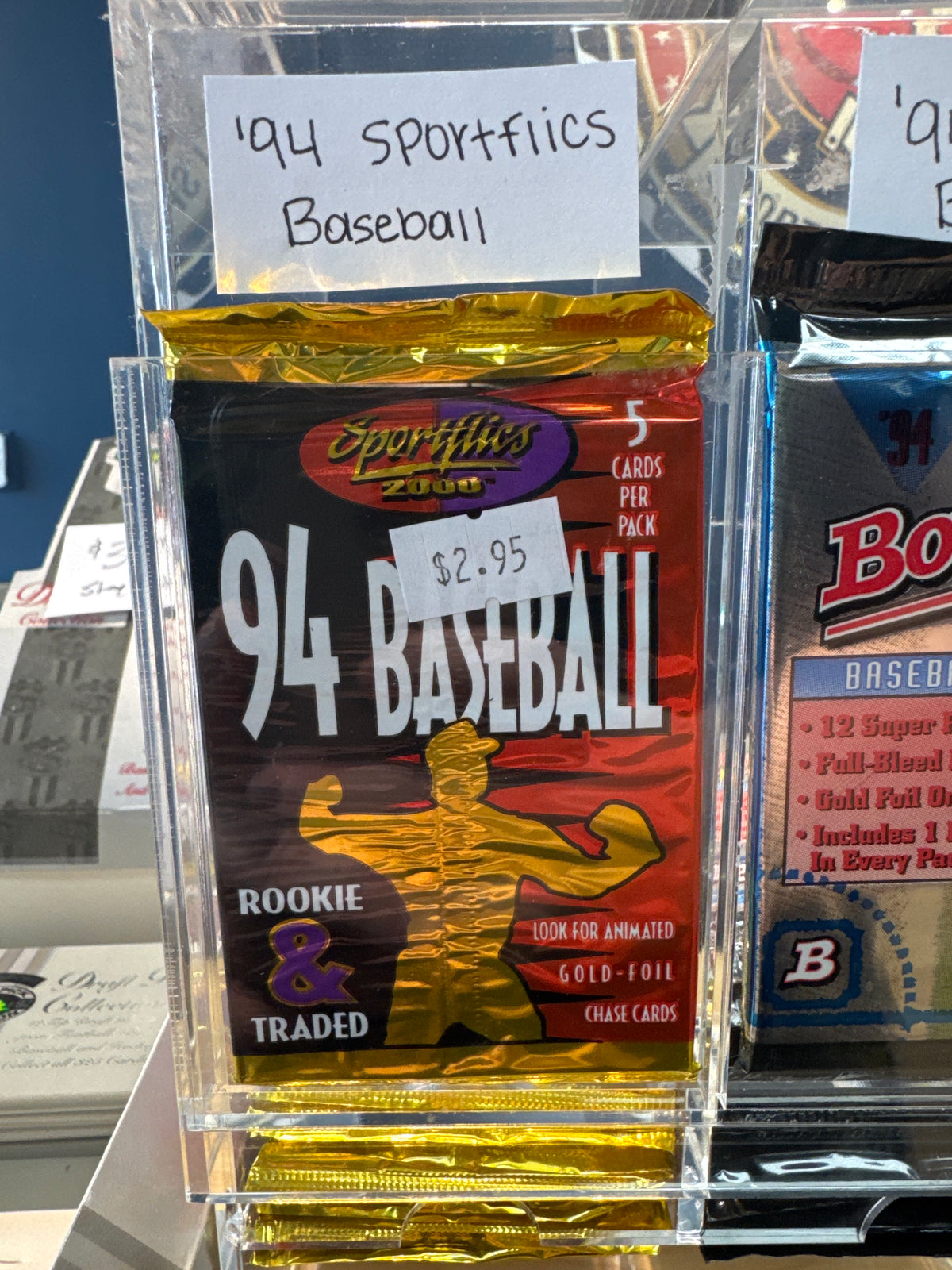 1994 Sportflics Baseball Pack