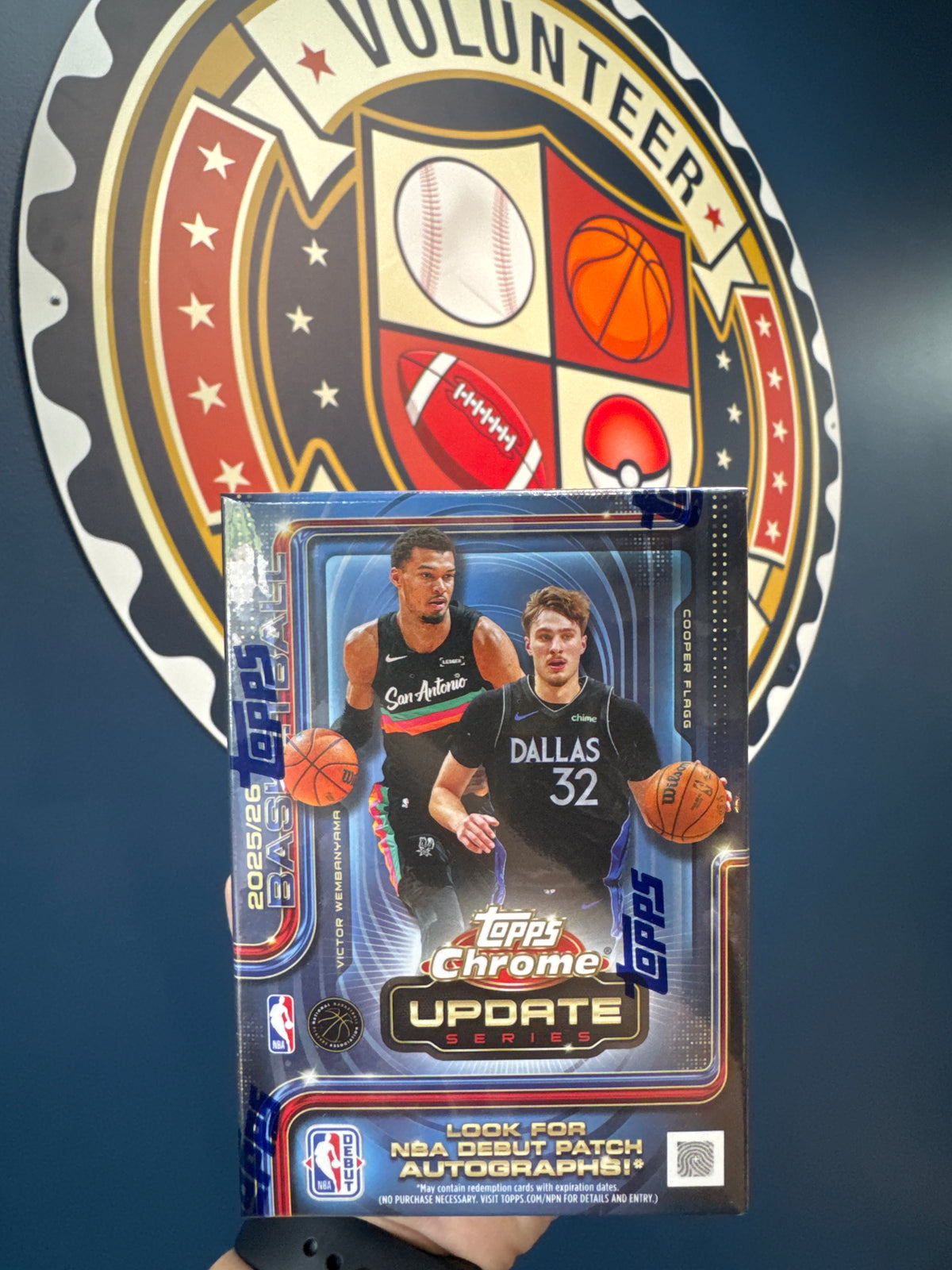 2025-26 Topps Chrome Update Series Blaster Box