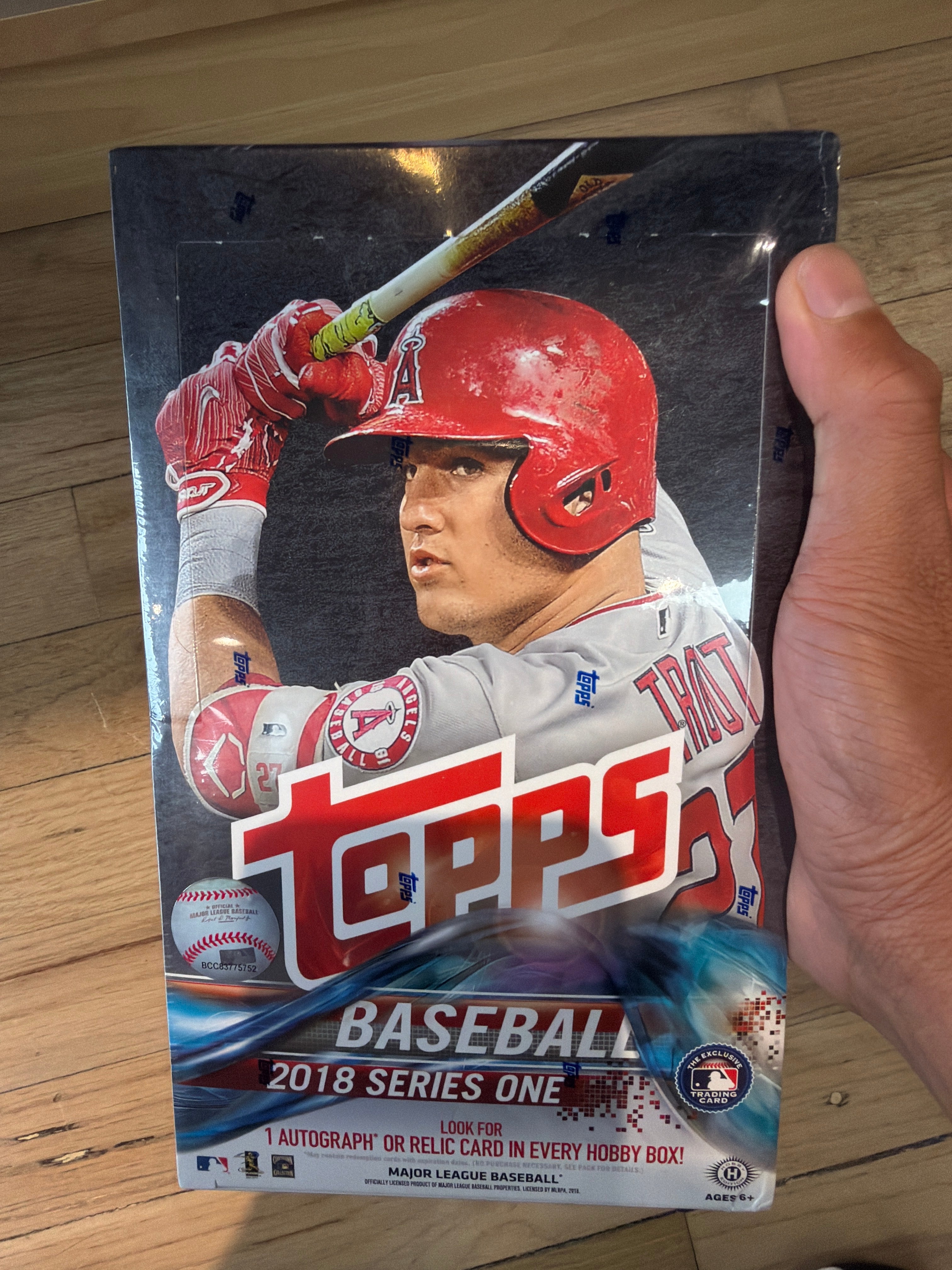 2018 SERIES ONE BASEBALL HOBBY BOX