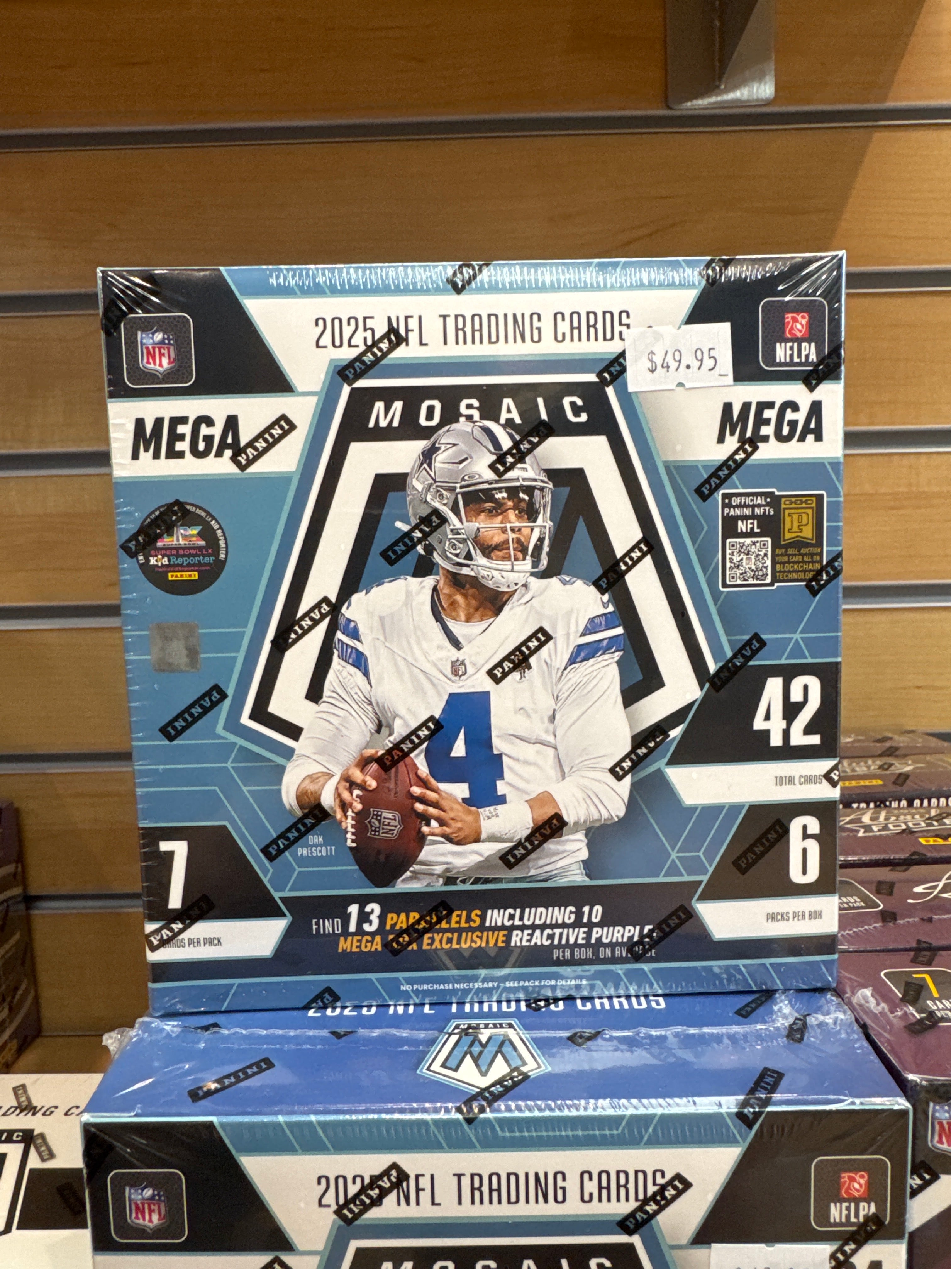 2025 NFL Mosaic Mega Box