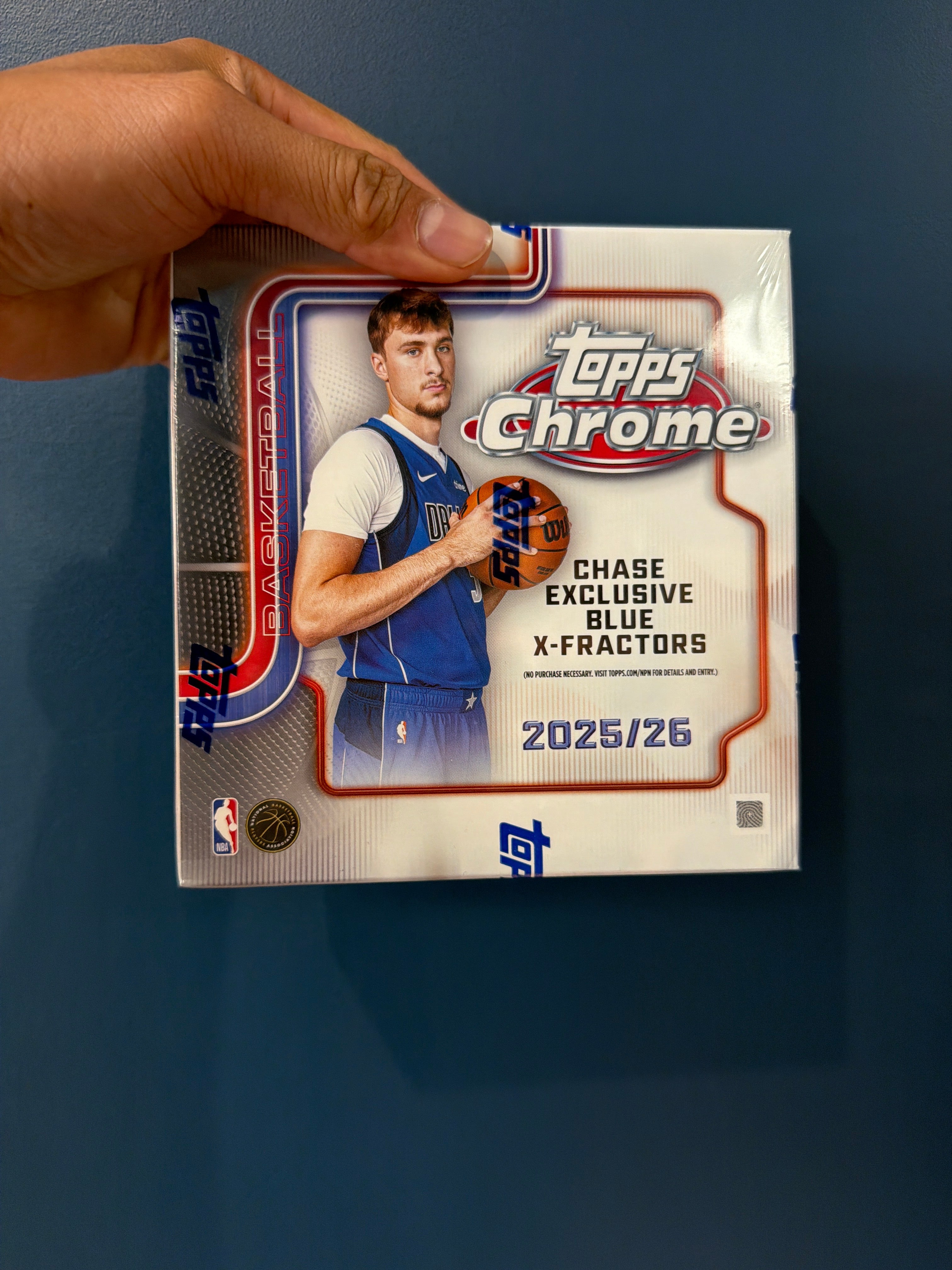2025-26 TOPPS CHROME BASKETBALL MEGA BOX